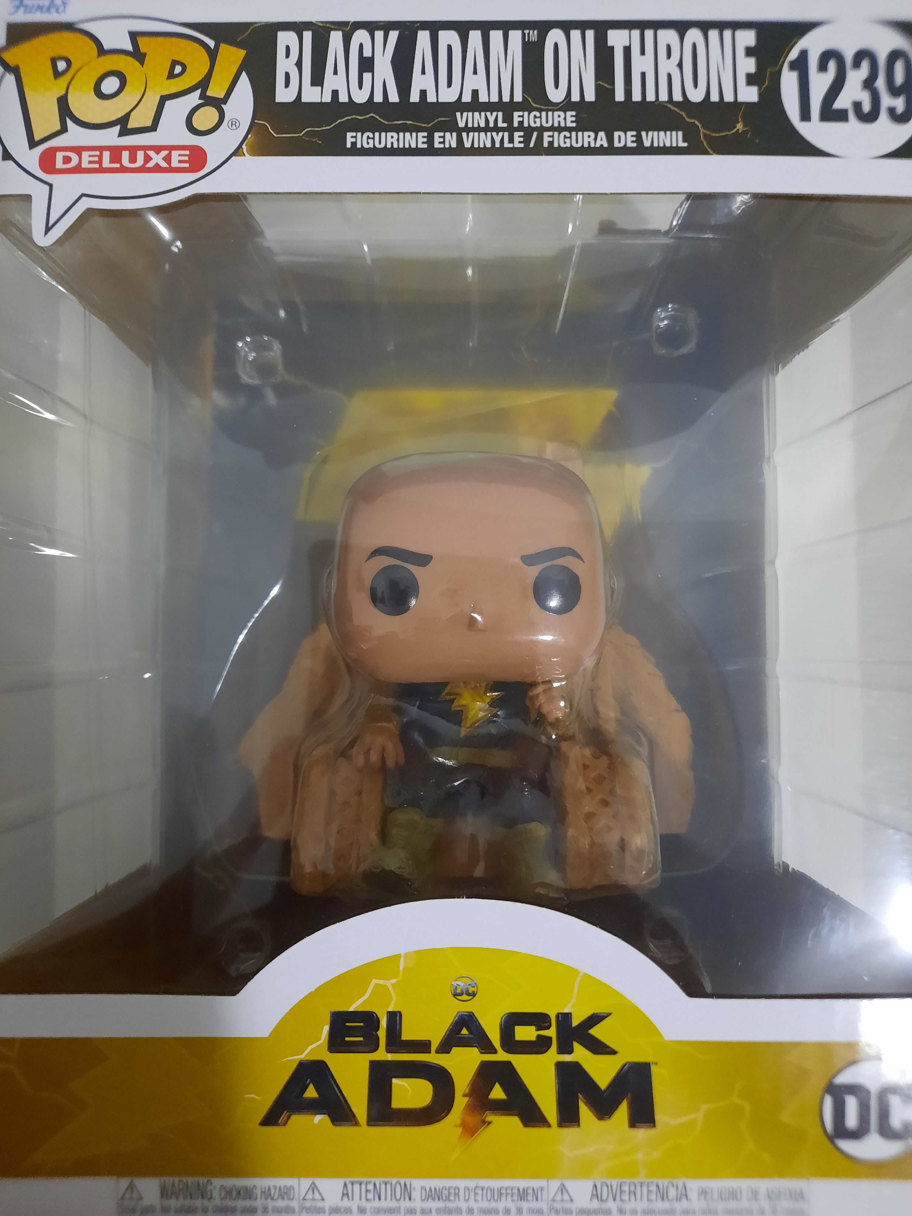Funko Pop Black Adam On Throne - Black Adam 1239