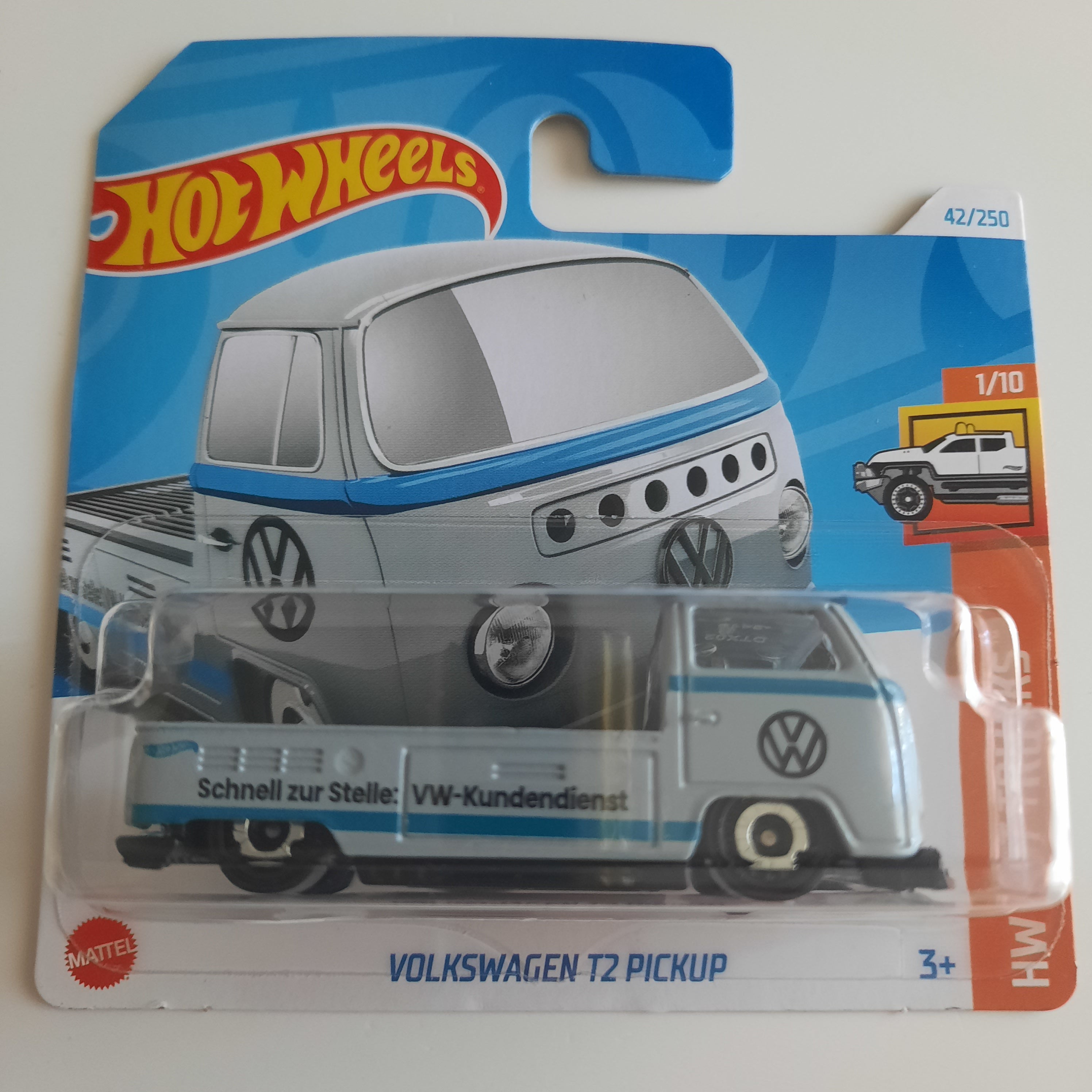 42/250 Volkswagen T2 Pickup HW Hot Trucks 1/10 Hot Wheels 2024