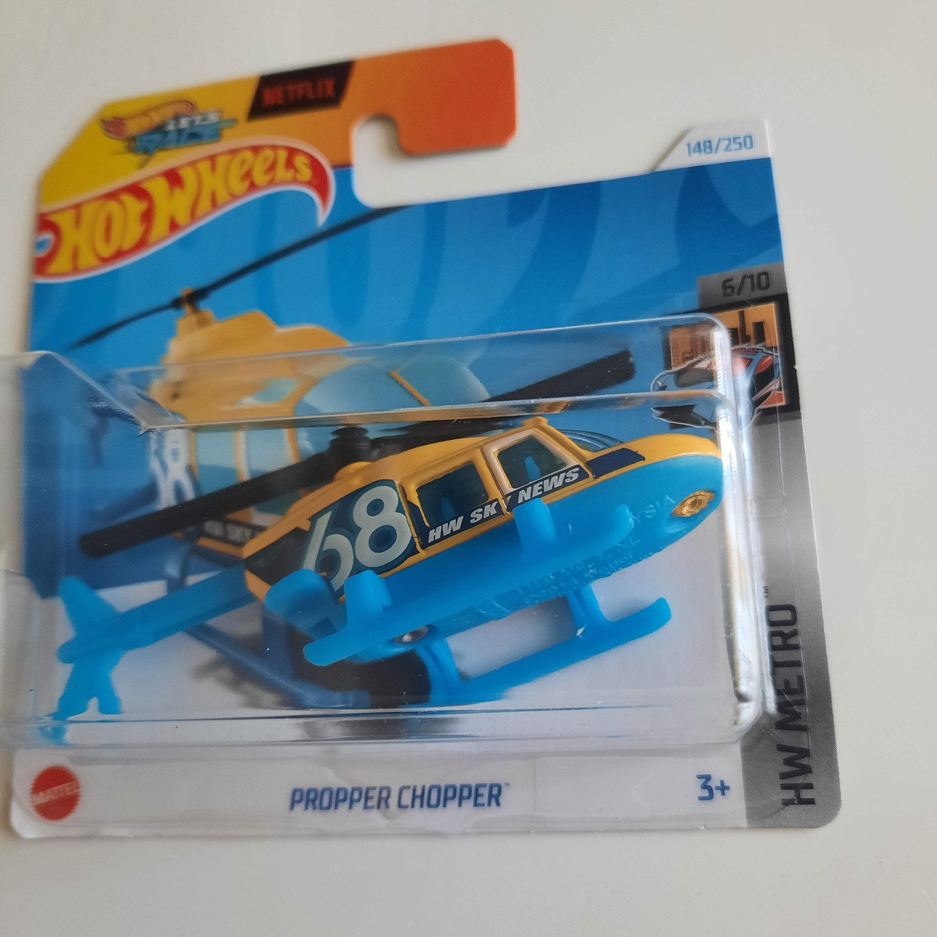 148/250 Propper Chopper HW Metro 6/10 Hot Wheels 2024