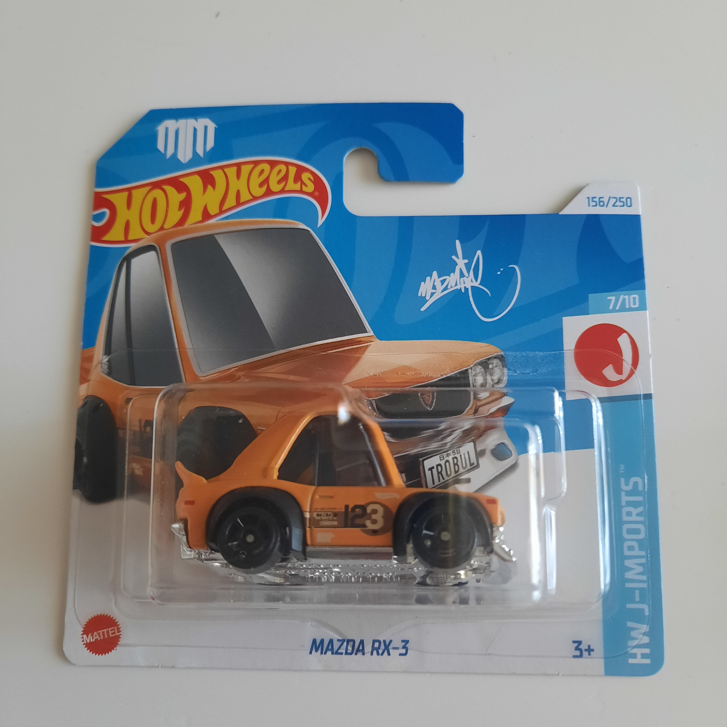 156/250 Mazda RX-3 HW J-Imports 7/10 Hot Wheels 2024