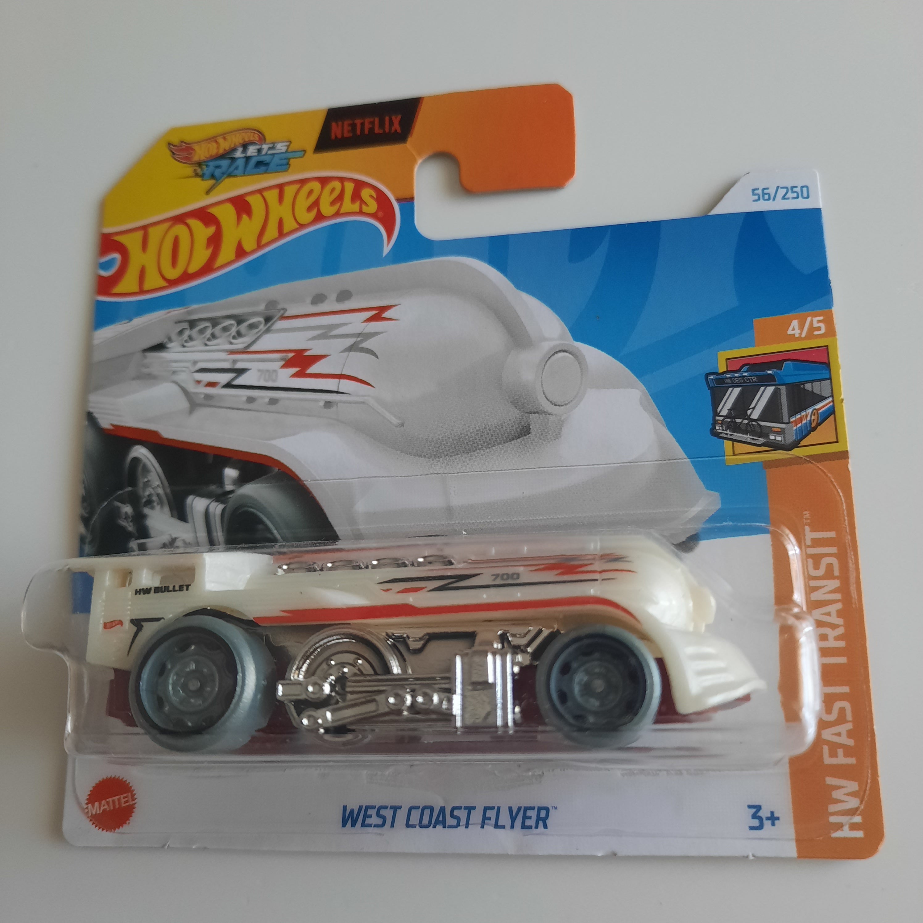 56/250 West Coast Flyer HW Fast Transit 4/5 Hot Wheels 2024