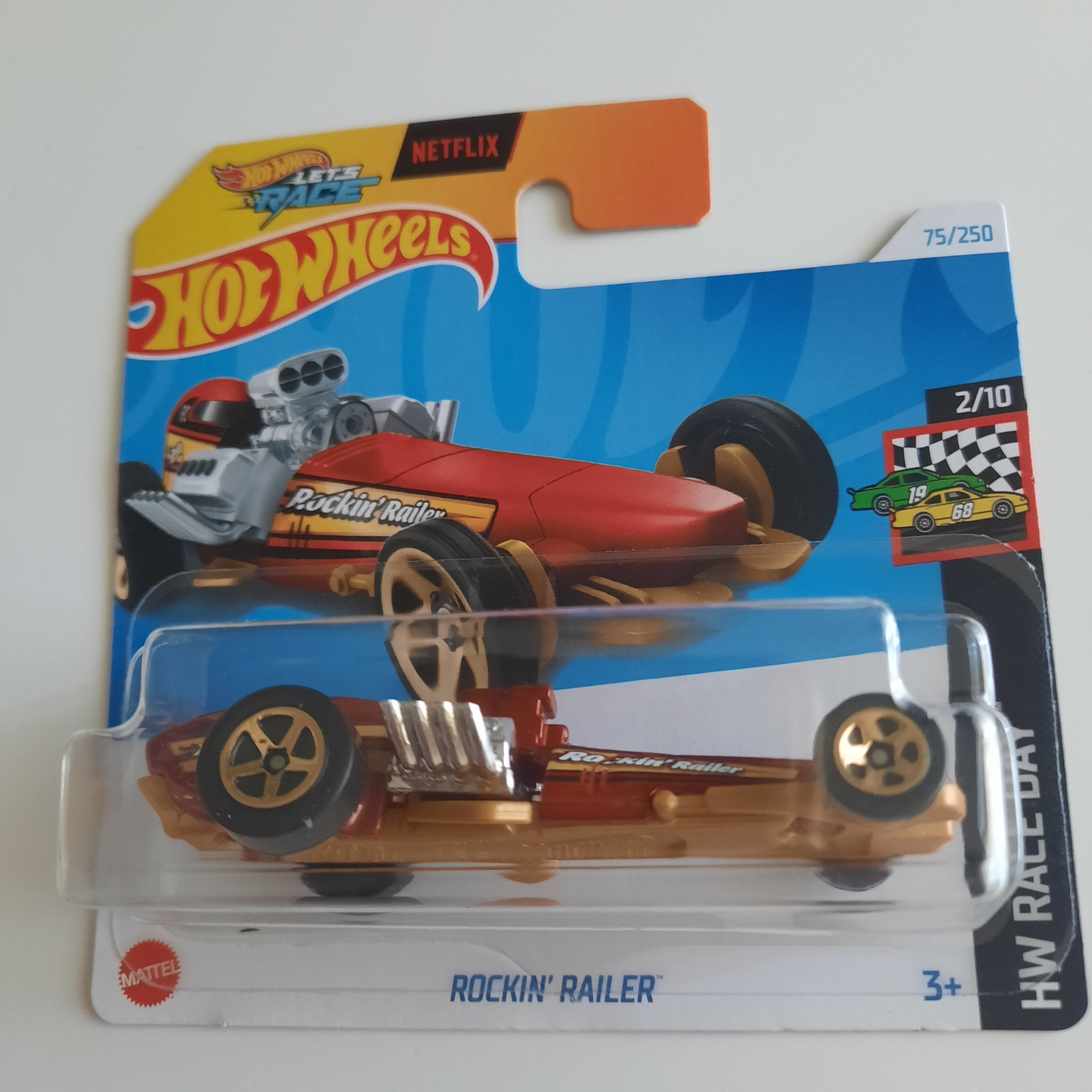 75/250 Rockin Railer HW Race Day 2/10 Hot Wheels 2024