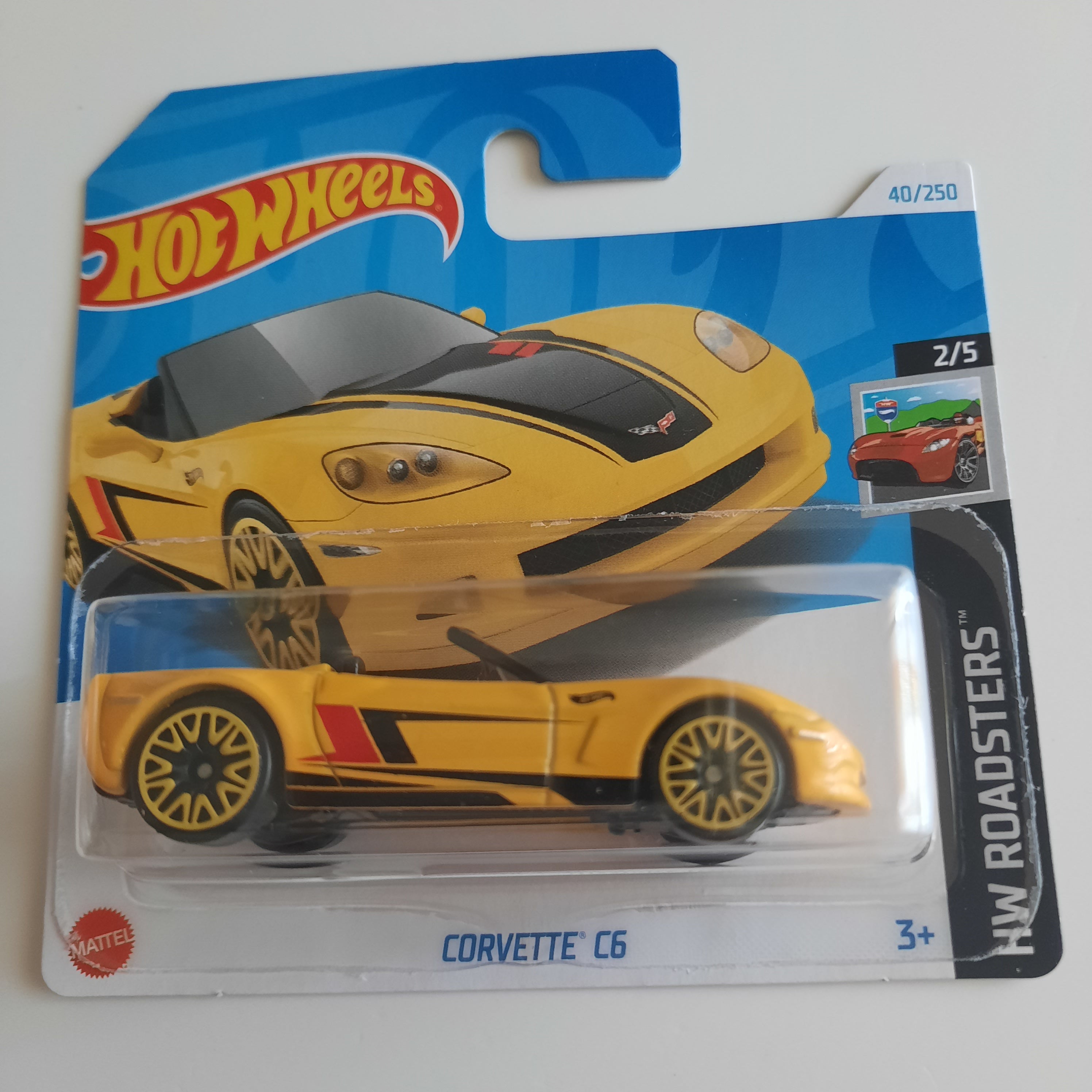 40/250 Corvette C6 HW Roadsters 2/5 Hot Wheels 2024