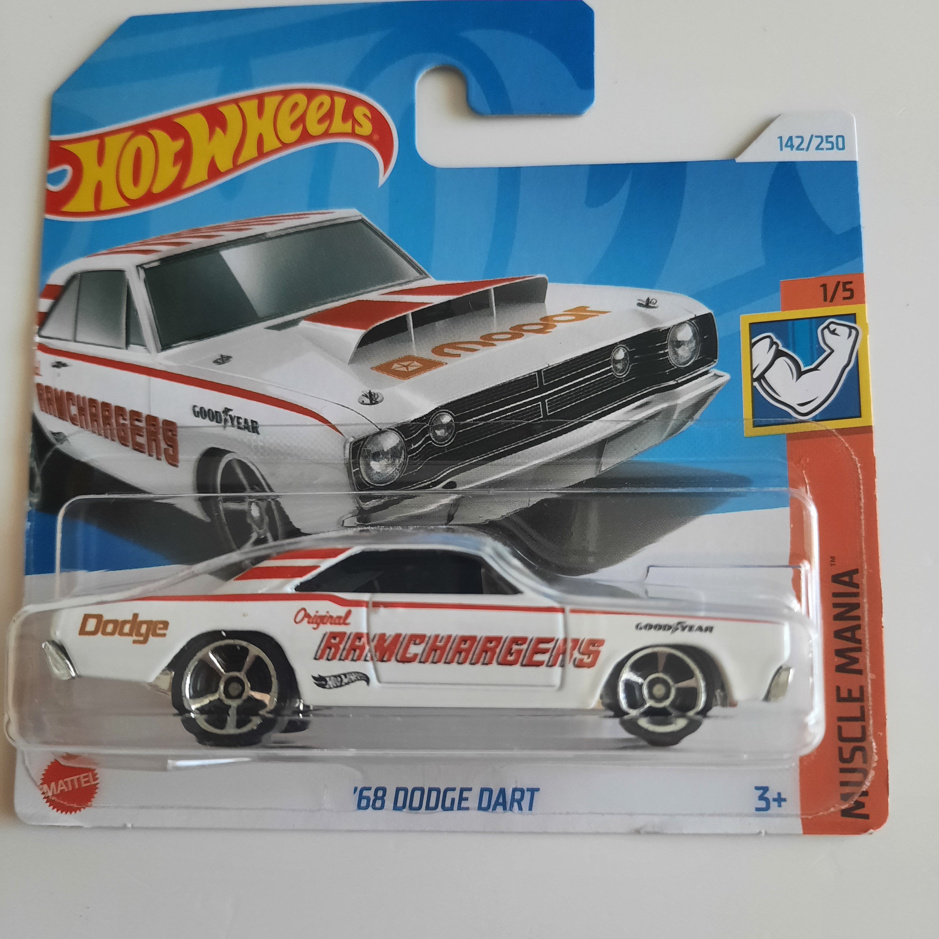 142/250 '68 Dodge Dart HW Muscle Mania 1/5 Hot Wheels 2024