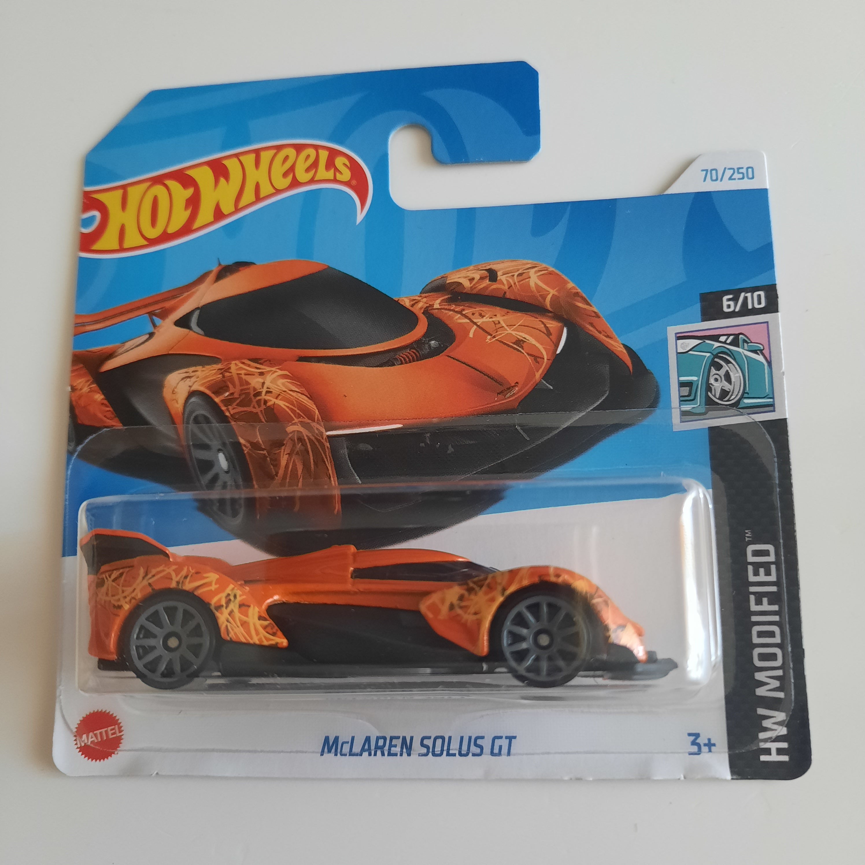 70/250 Mclaren Solus Gt HW Modified 6/10 Hot Wheels 2024