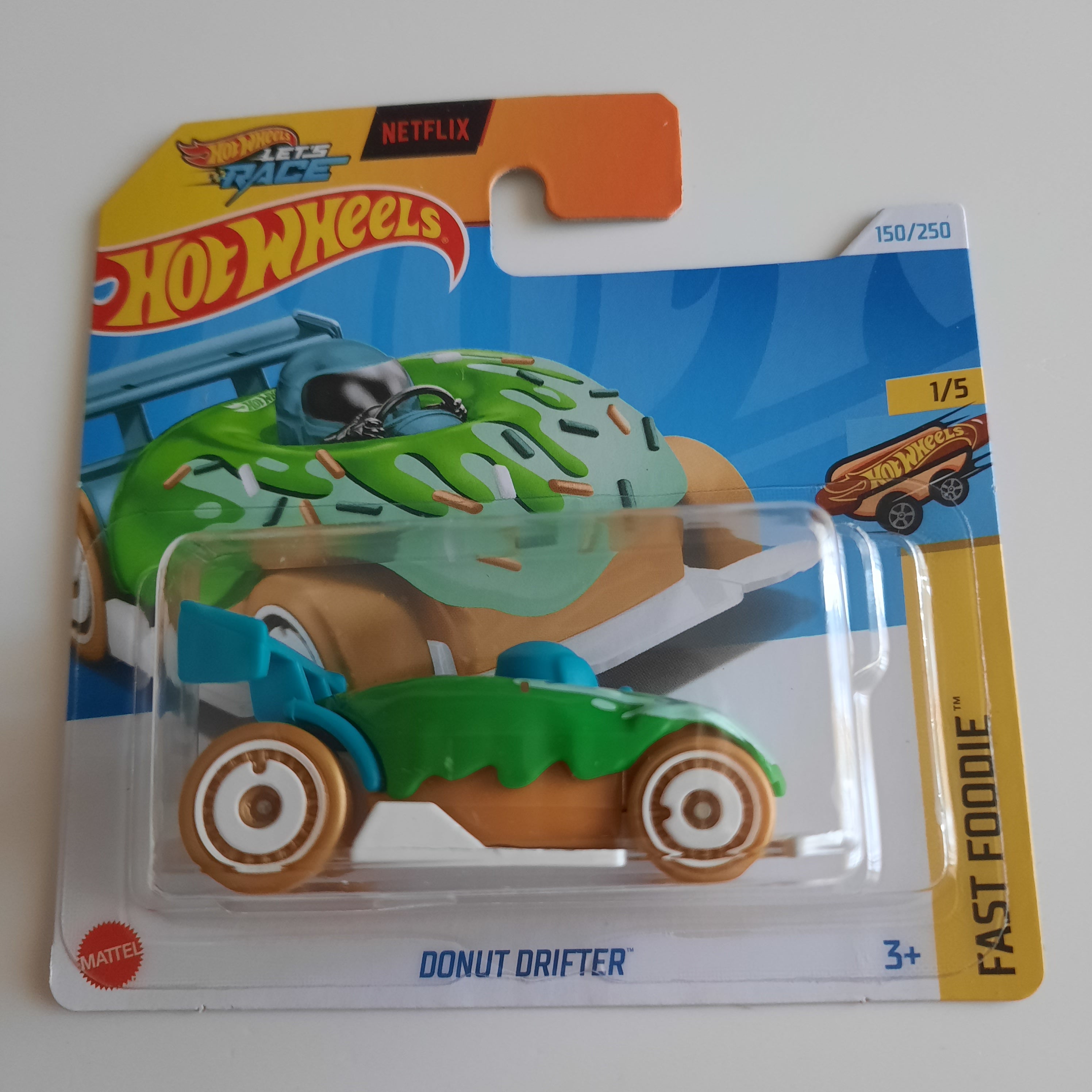150/250 Donut Drifter HW Fast Foodie 1/5 Hot Wheels 2024