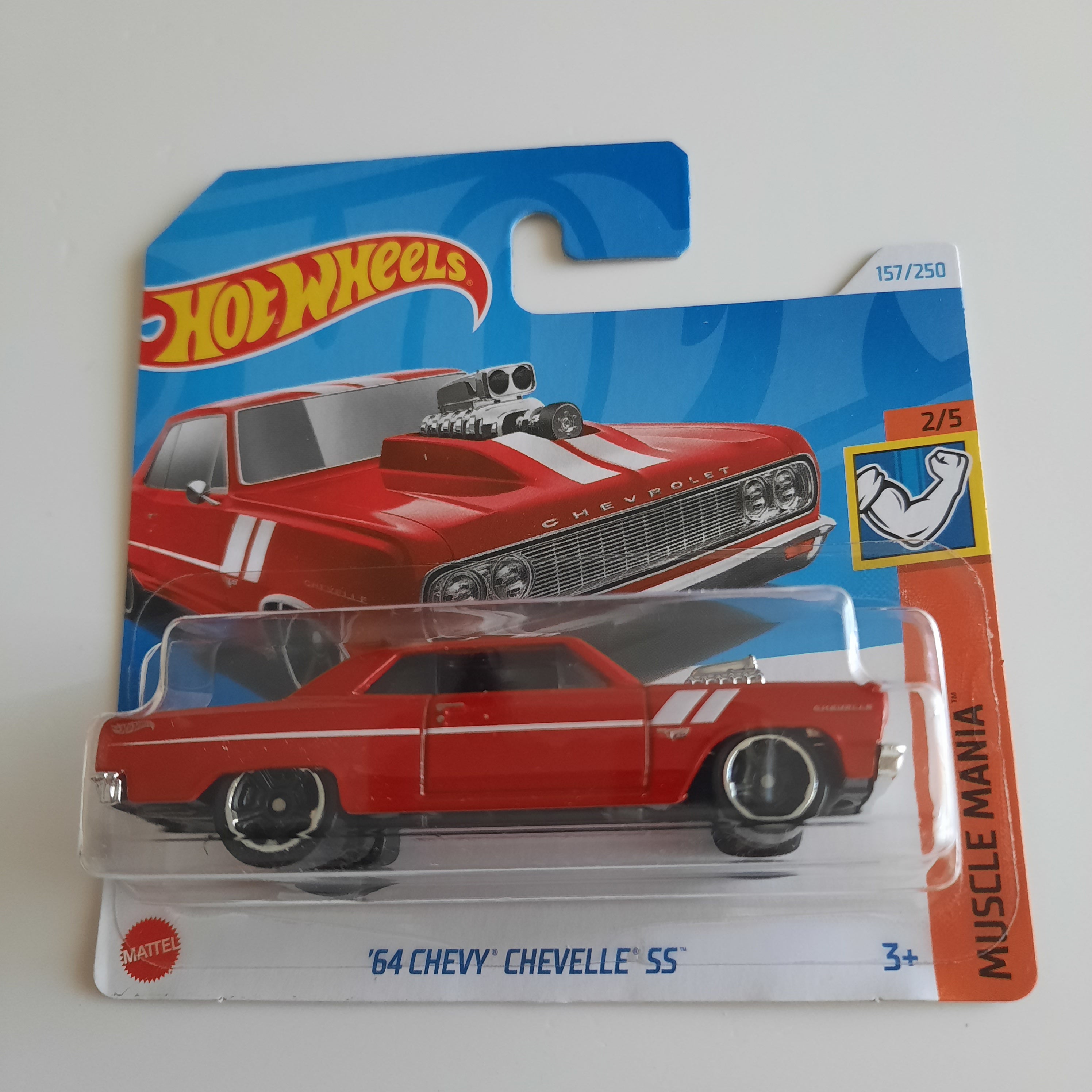 157/250 '64 Chevy Chevelle SS HW Muscle Mania 2/5 Hot Wheels 2024