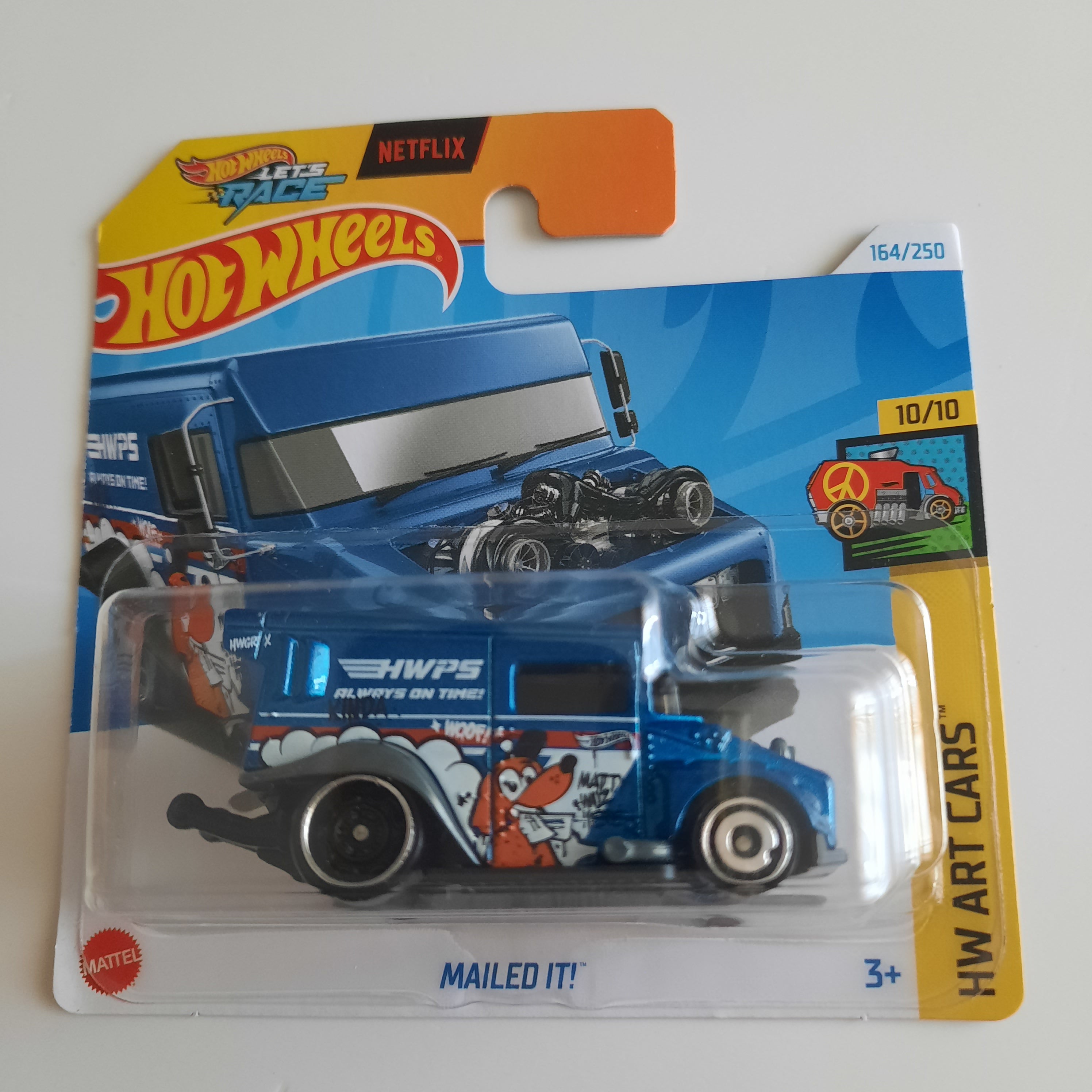 164/250Mailed IT! HW Art Cars 10/10 Hot Wheels 2024