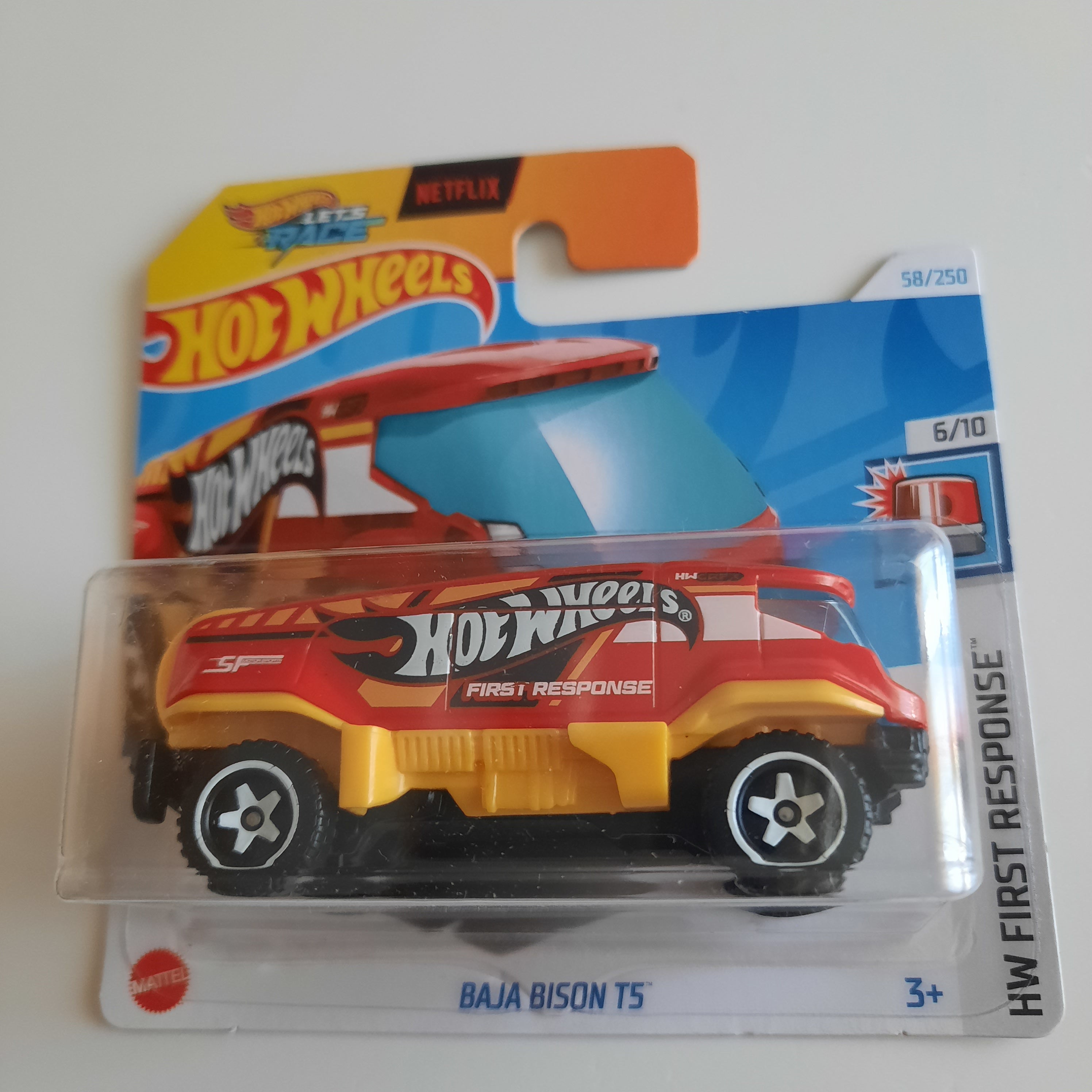 58/250 Baja Bison T5 HW First Response 6/10 Hot Wheels 2024