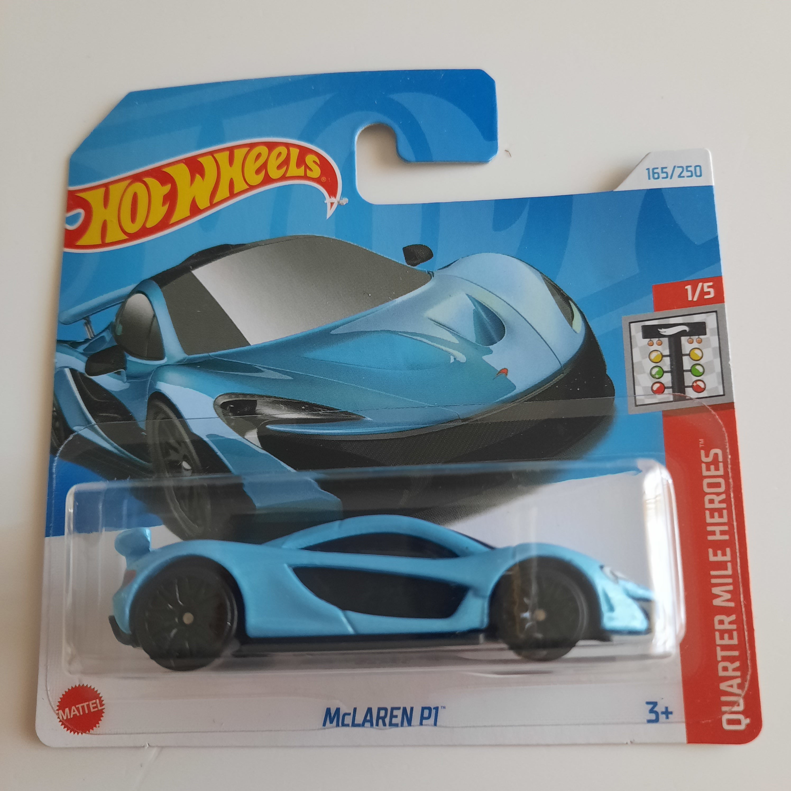 165/250 Mclaren P1 HW Quarter Mile Heroes 1/5 Hot Wheels 2024