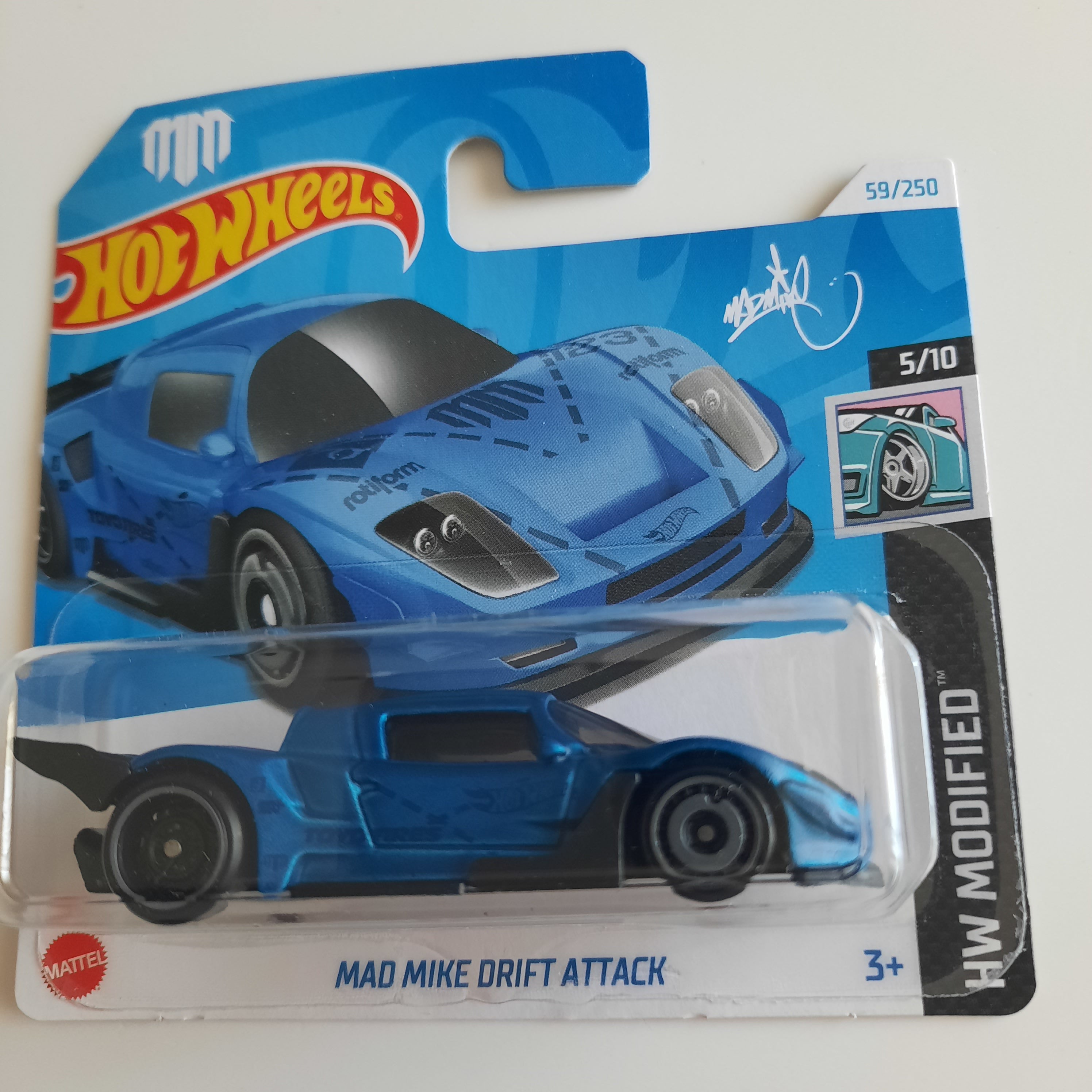 59/250 Mad Mike Drift Attack HW Modified 5/10 Hot Wheels 2024