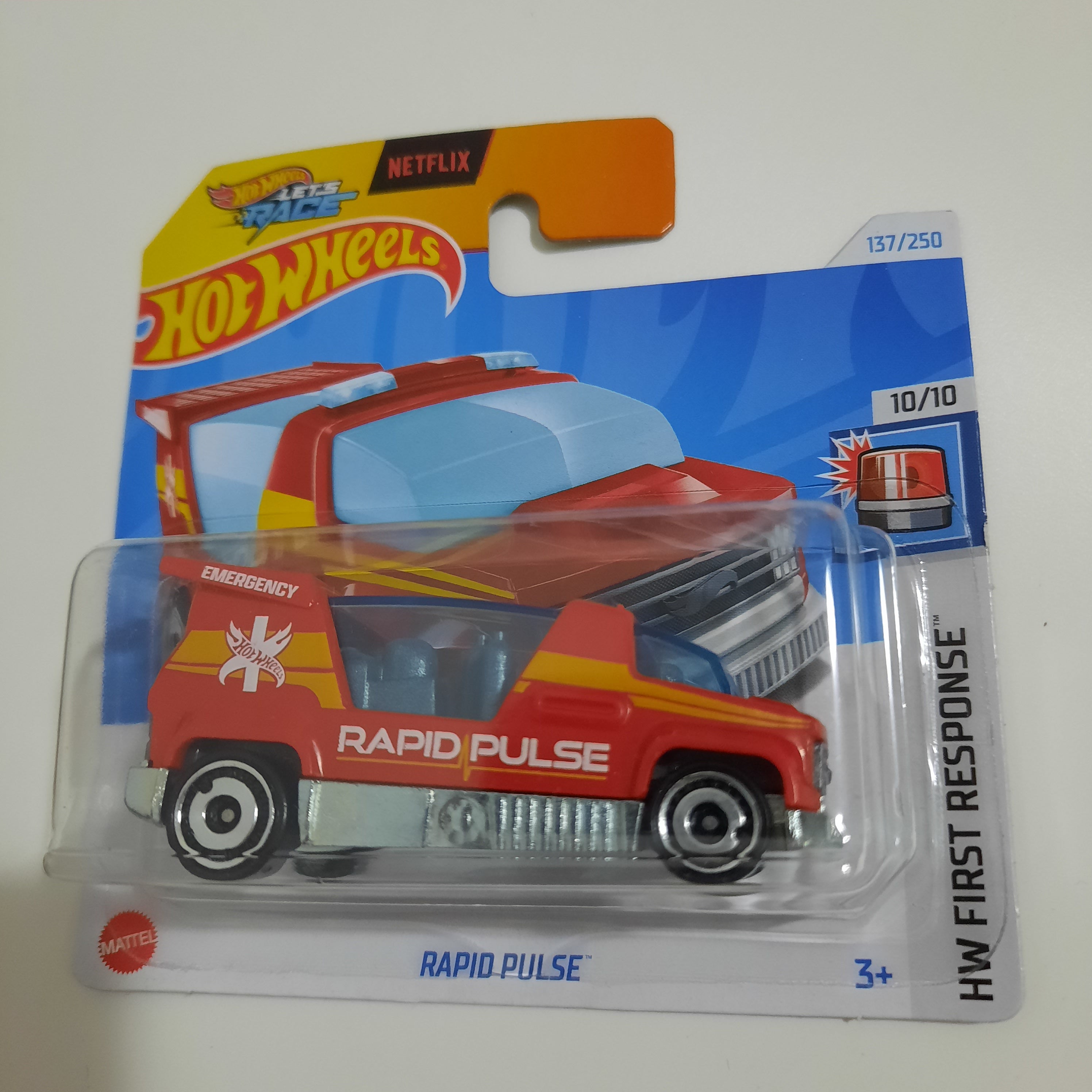137/250 Rapid Pulse HW First Response 10/10 Hot Wheels 2024