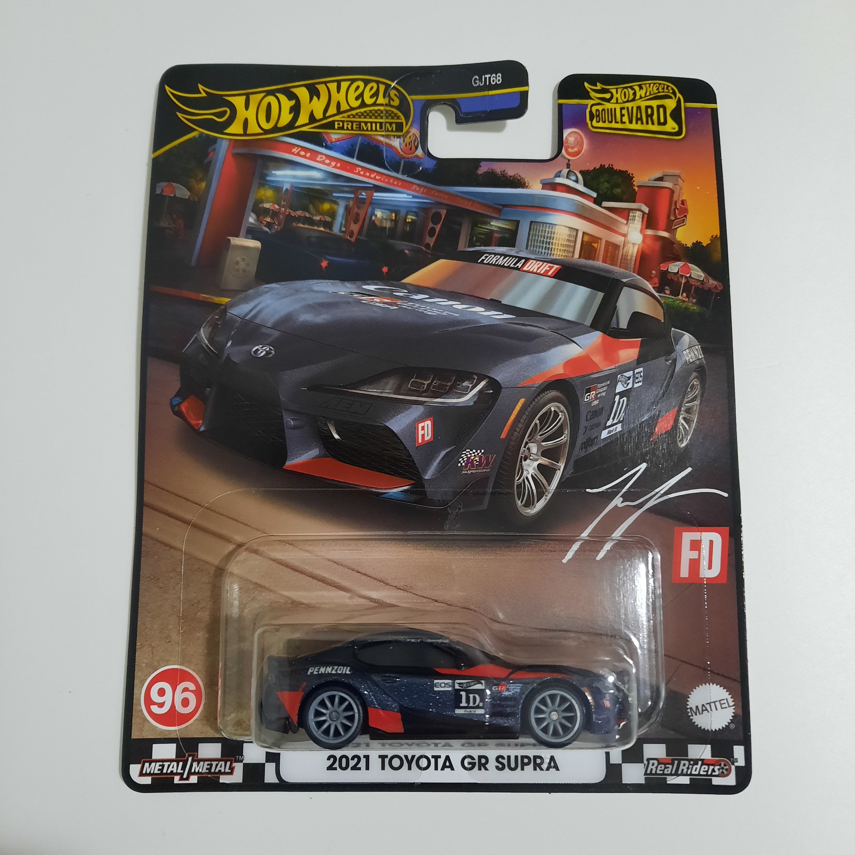 2021 Toyota GR Supra Boulevard 96 Hot Wheels Premium 2025