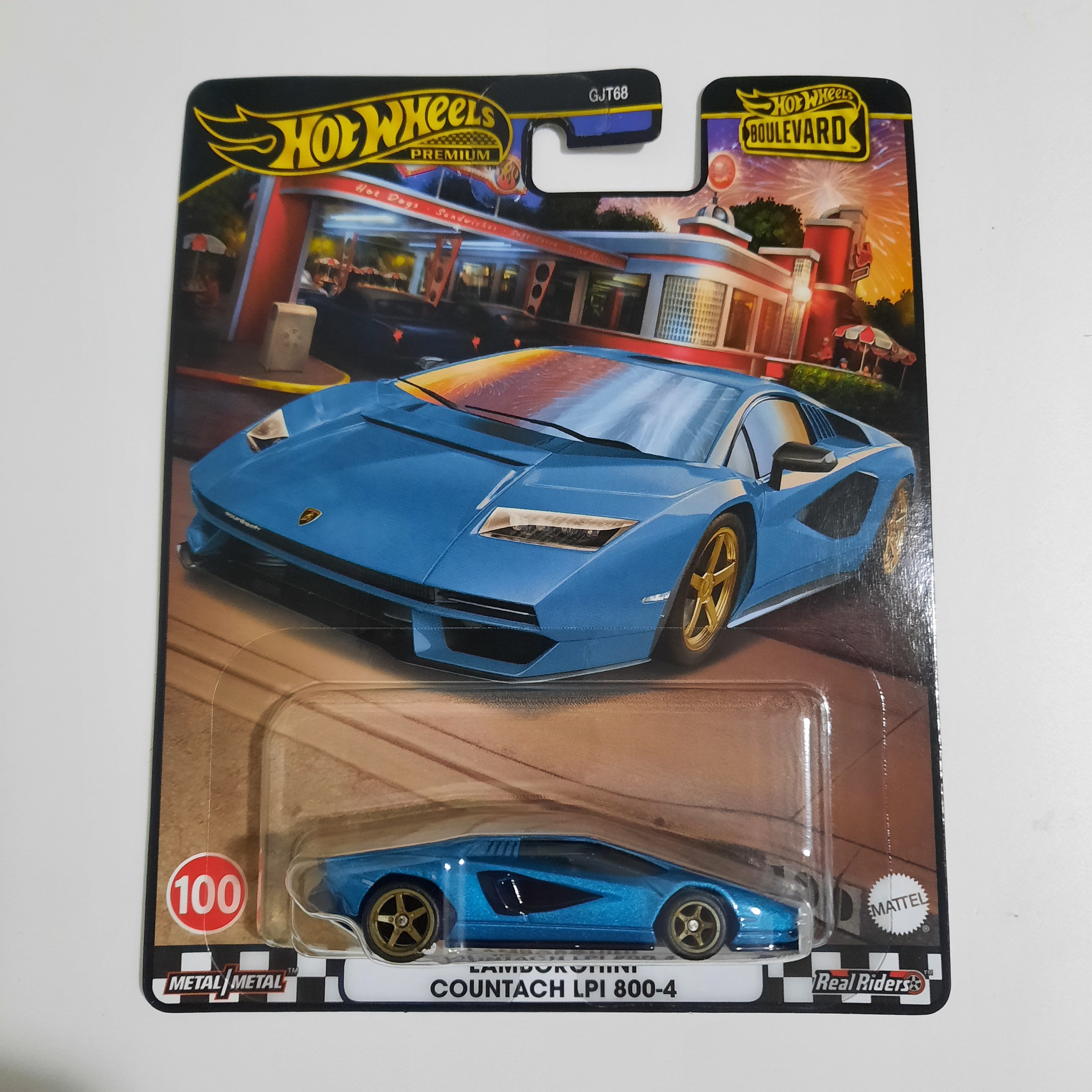 Lamborghini Countach LPI 800-4 Boulevard 100 Hot Wheels Premium 2025