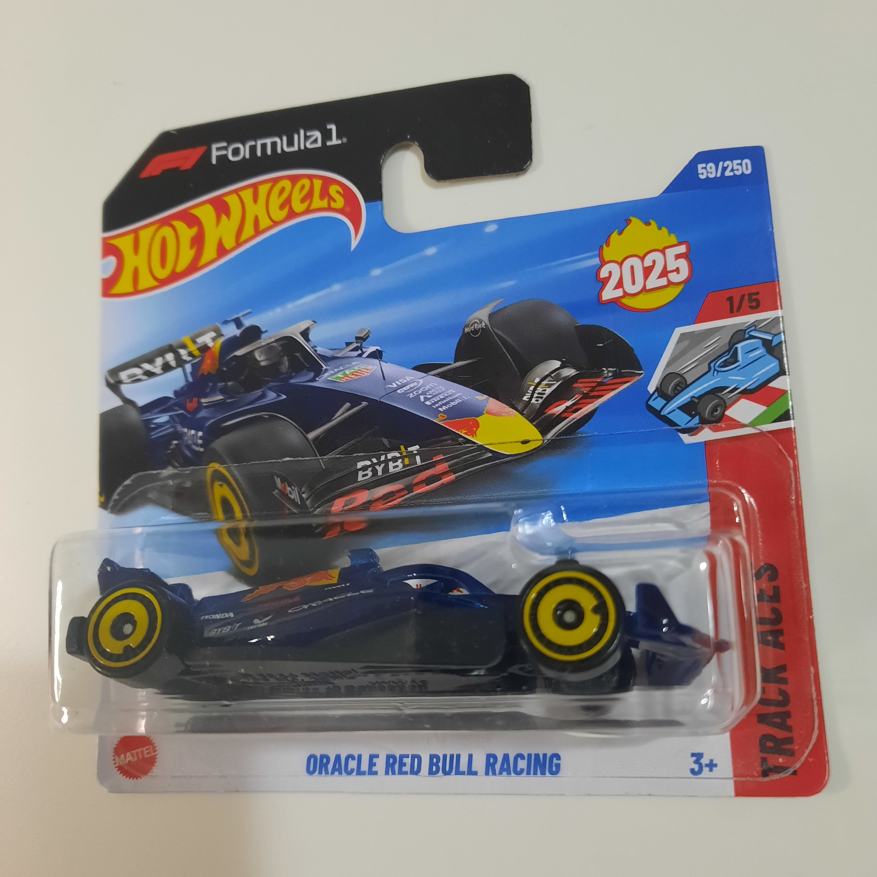 59/250 Oracle Red Bull Racing HW Track Aces 1/5 Hot Wheels 2025