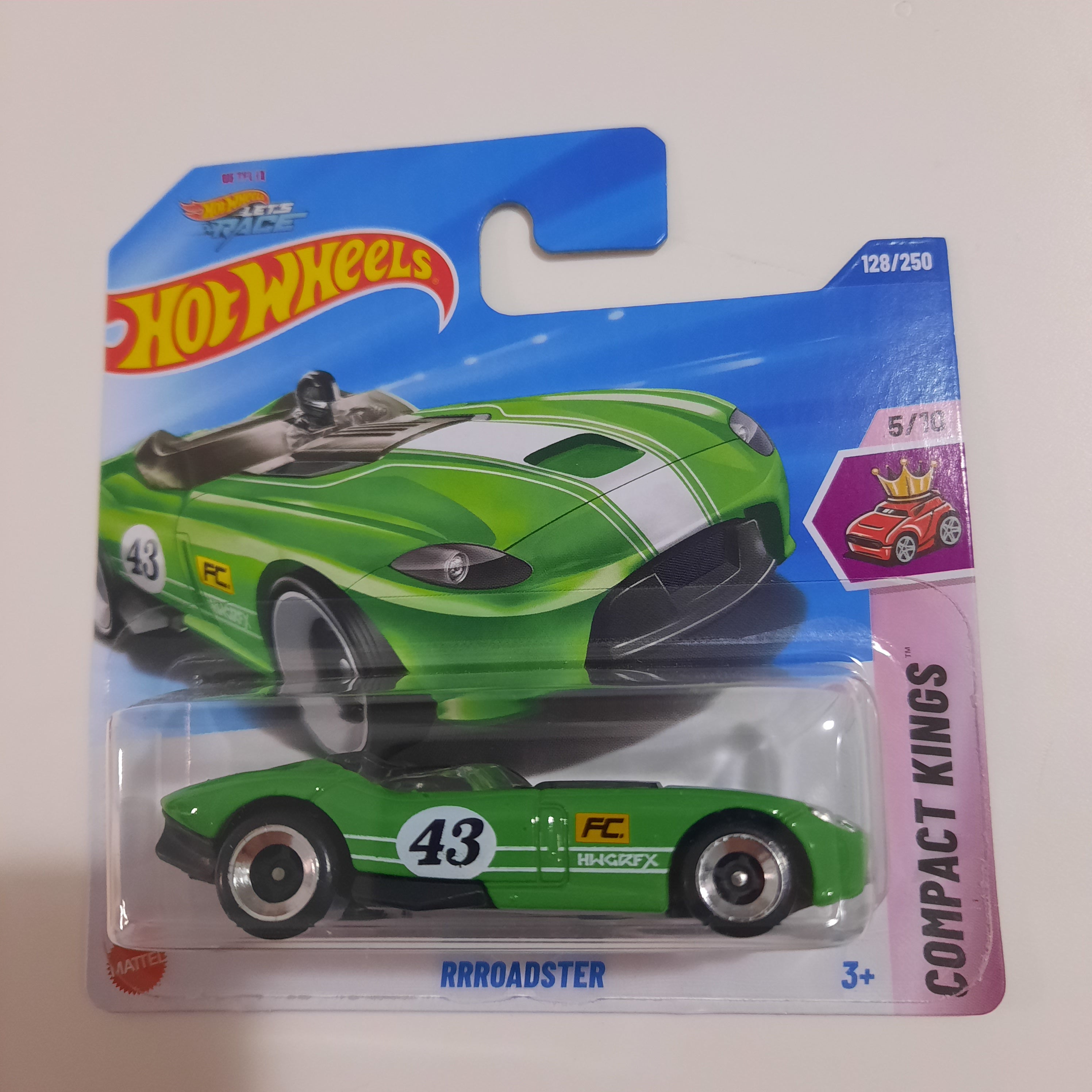 128/250 RRROADSTER HW Compact Kings 5/10 Hot Wheels 2025