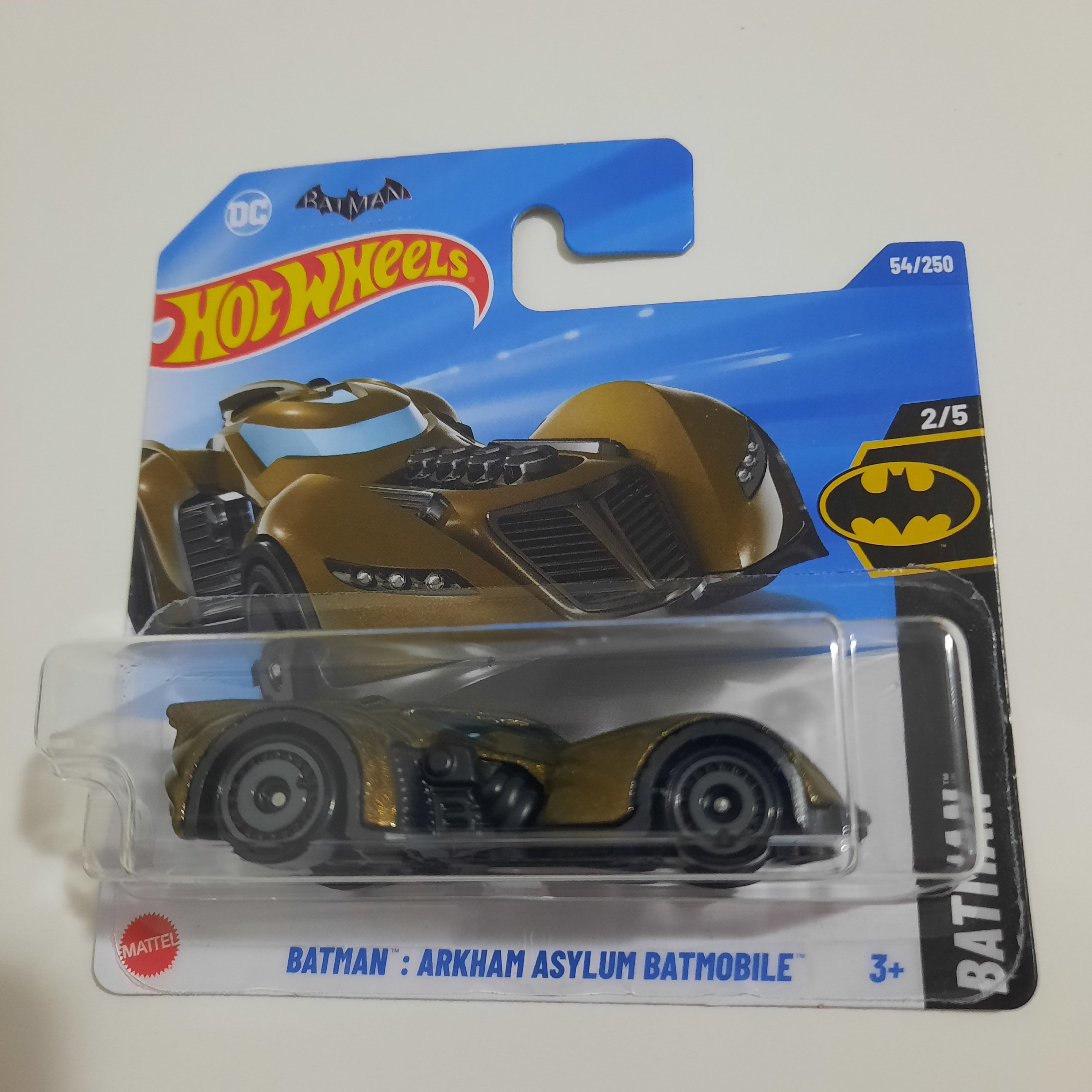 54/250 Batman: Arkham Asylum Batmobile HW Batman 2/5 Hot Wheels 2025