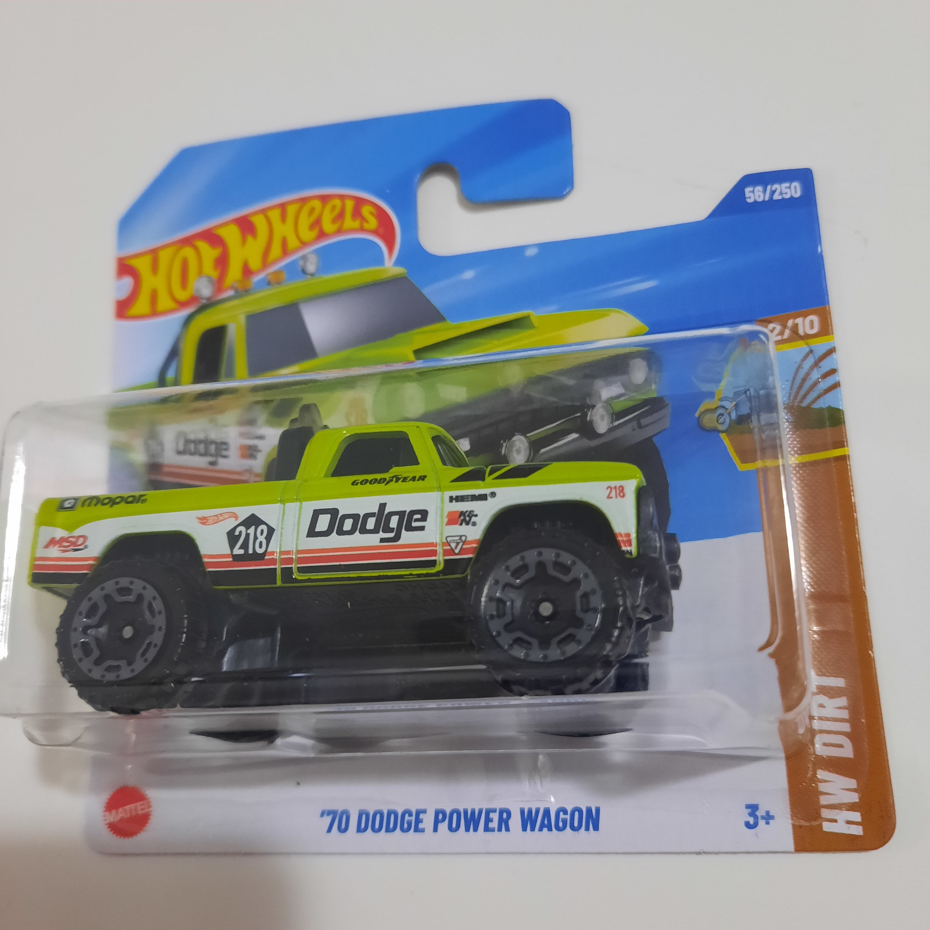 56/250 '70 Dodge Power Wagon HW Dirt 2/10 Hot Wheels 2025