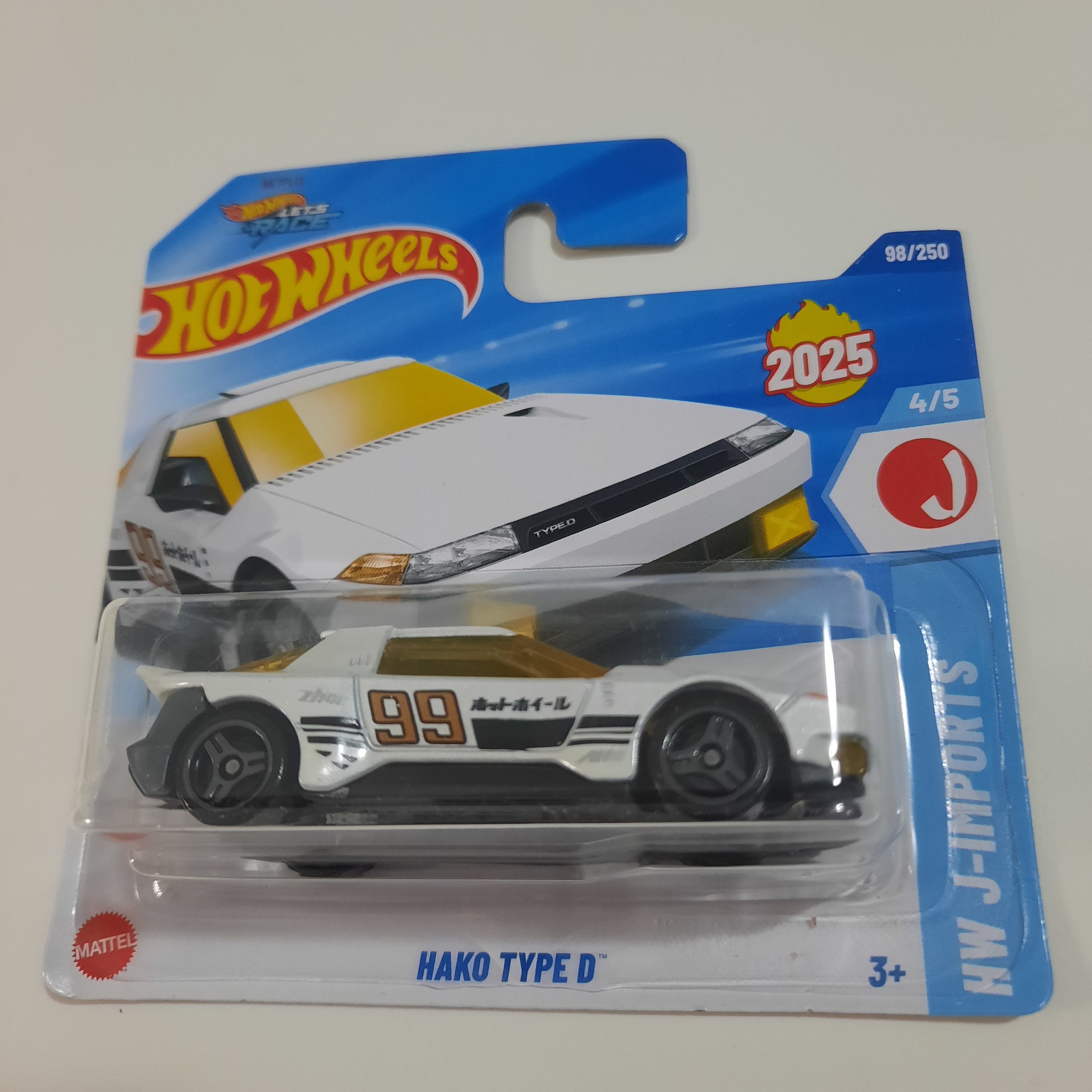 98/250 Hako Type D HW J-Imports 4/5 Hot Wheels 2025