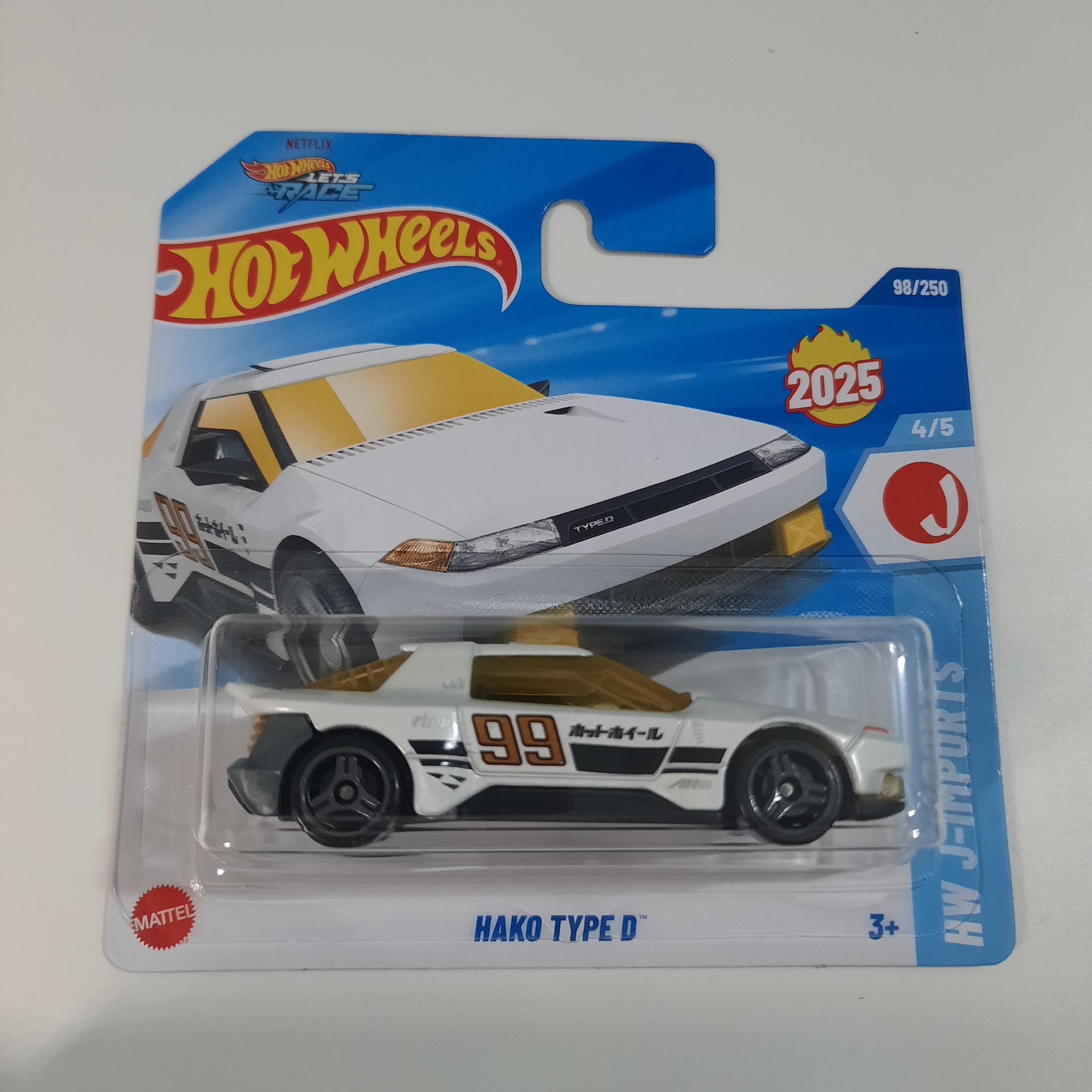 98/250 Hako Type D HW J-Imports 4/5 Hot Wheels 2025