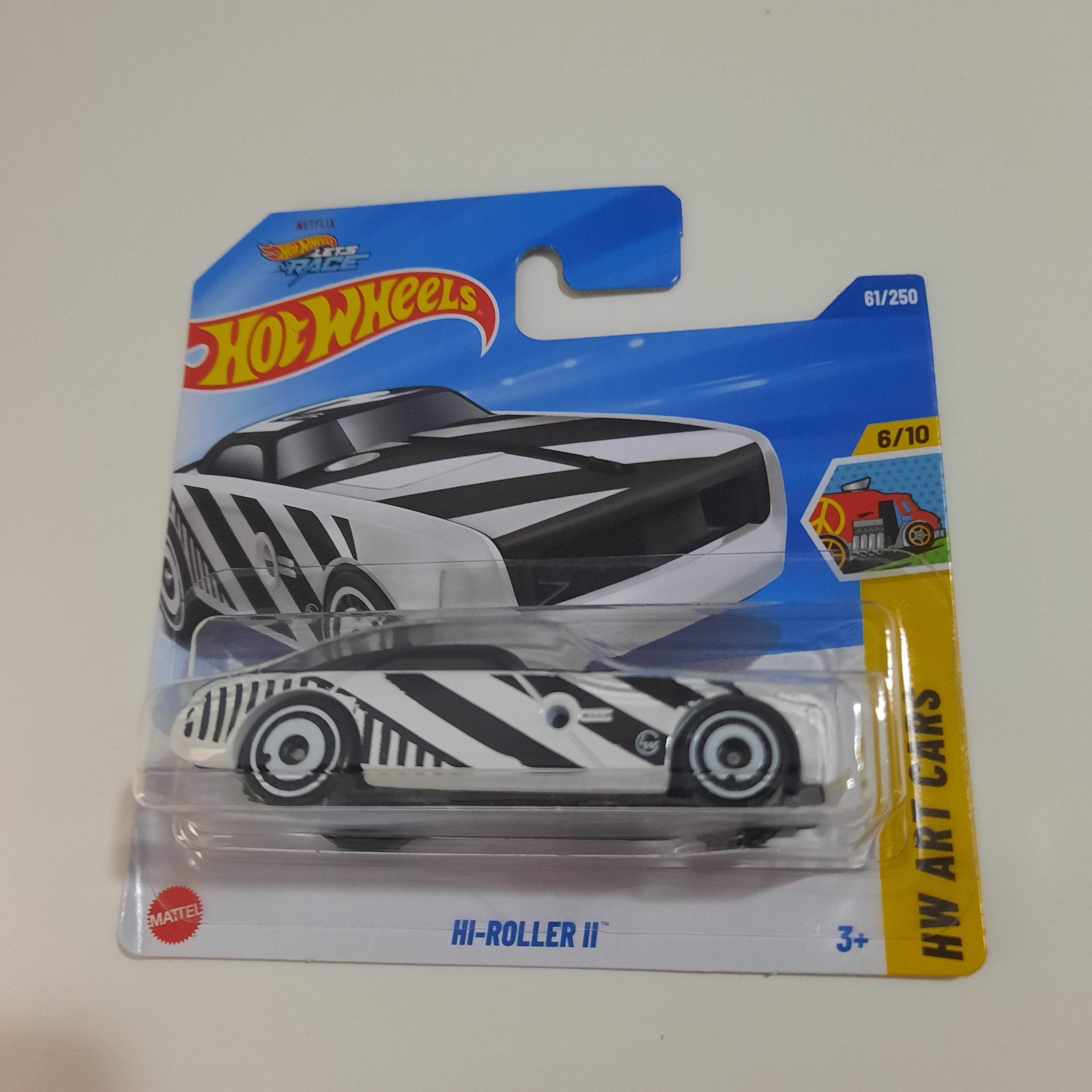 61/250 Hi-Roller II HW Art Cars 6/10 Hot Wheels 2025