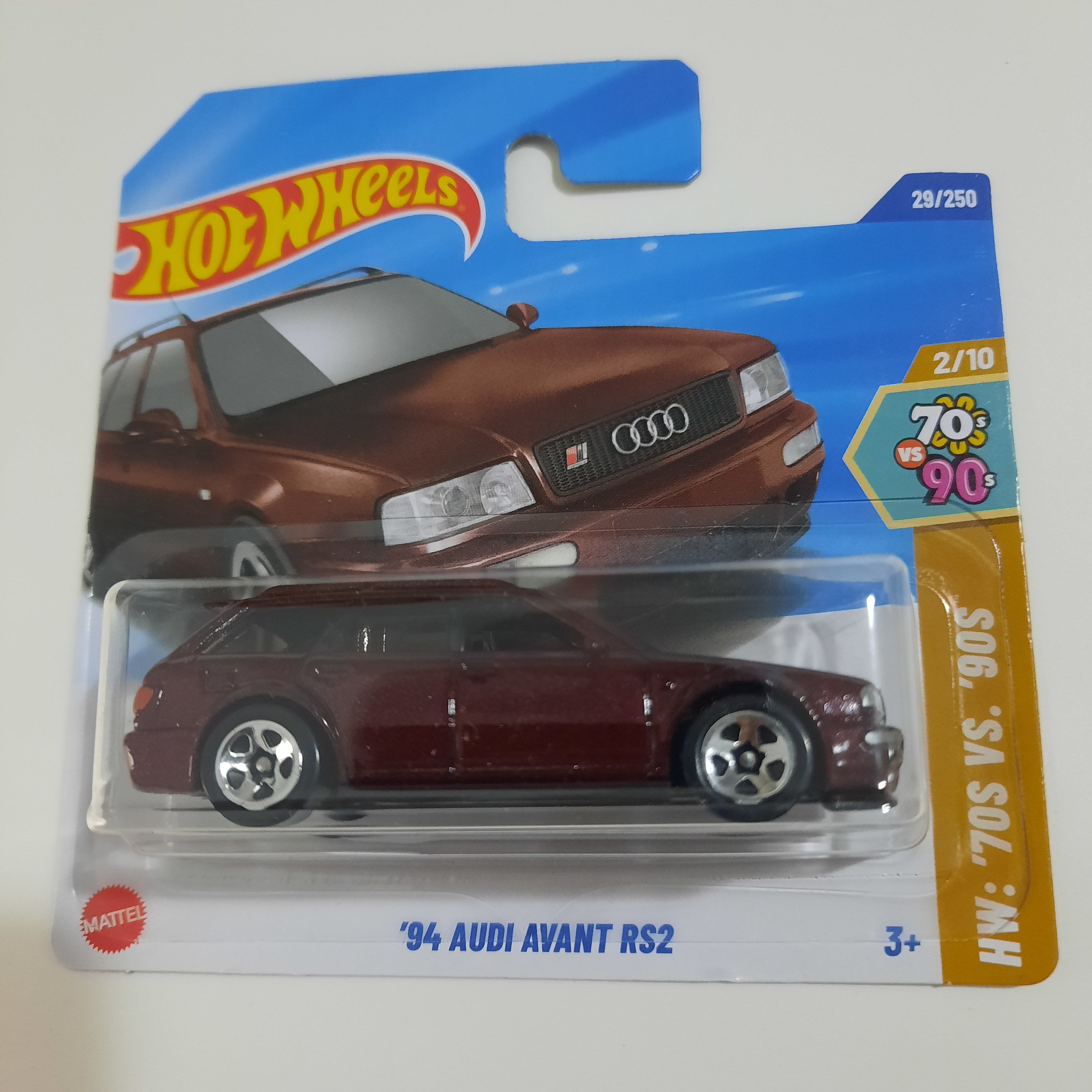 29/250 '94 Audi Avant RS2 HW: '70s vs '90s 2/10 Hot Wheels 2025