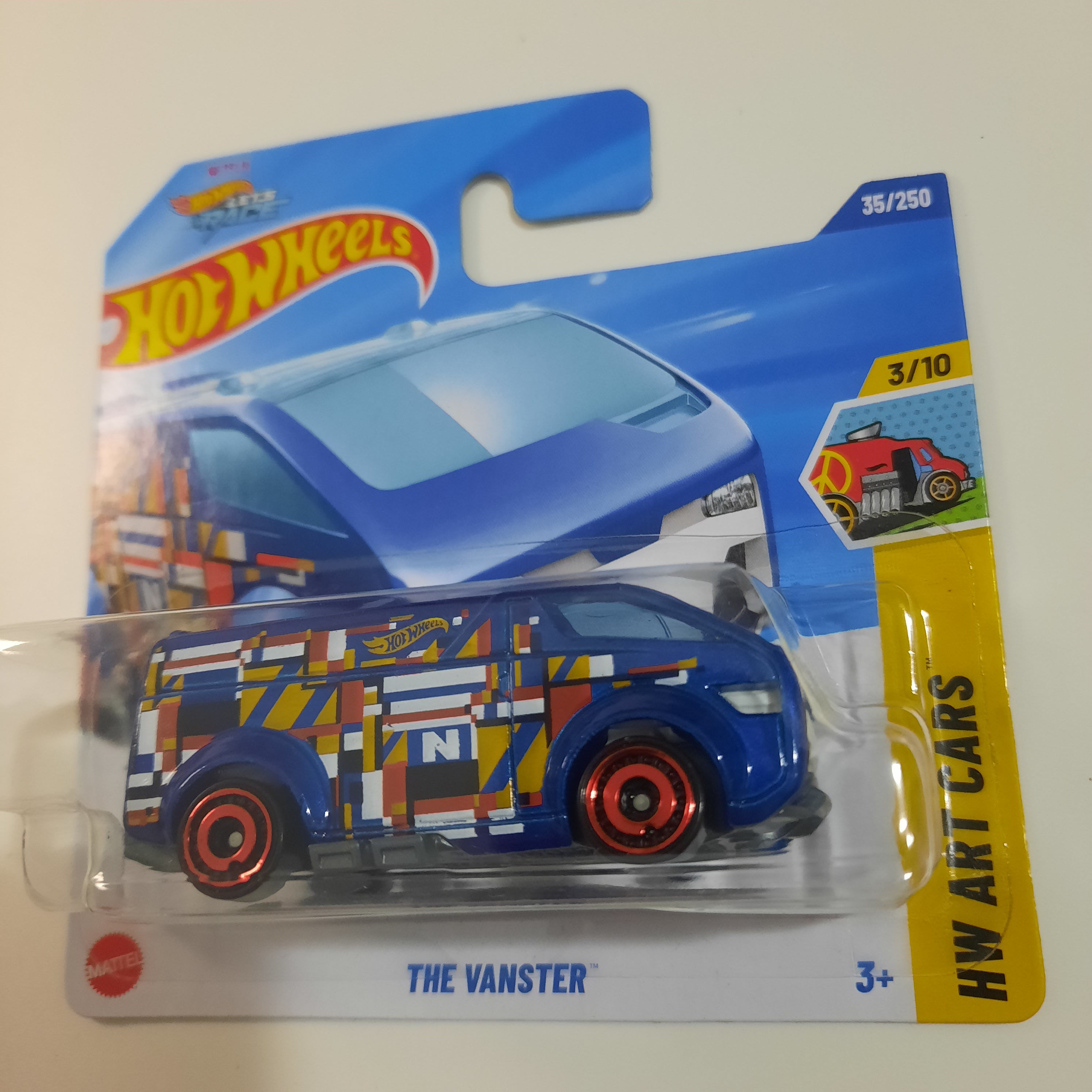 35/250 The Vanster HW Art Cars 3/10 Hot Wheels 2025