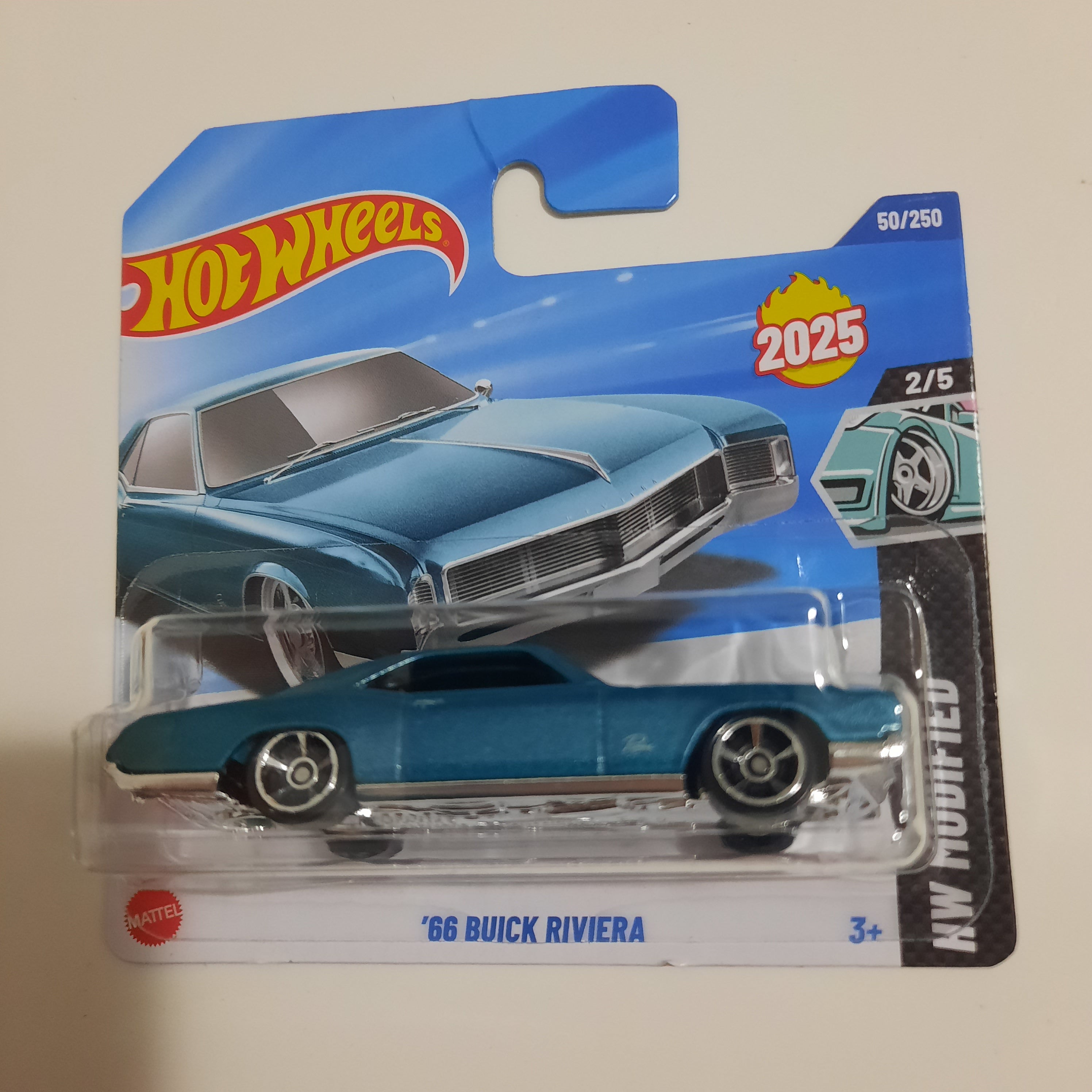 50/250 '66 Buick Riviera HW Modified 2/5 Hot Wheels 2025