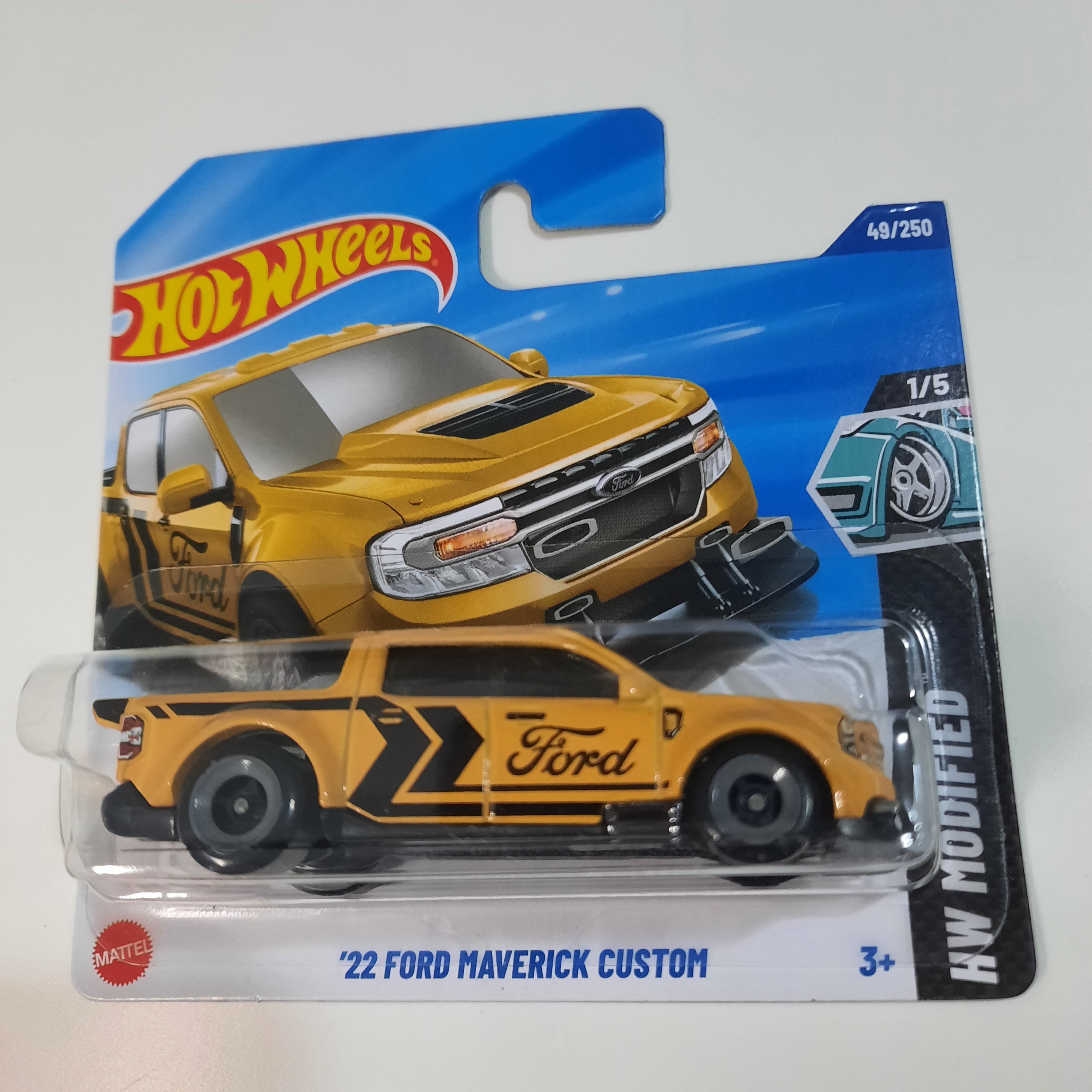 49/250 '22 Ford Maverick Custom HW Modified 1/5 Hot Wheels 2025