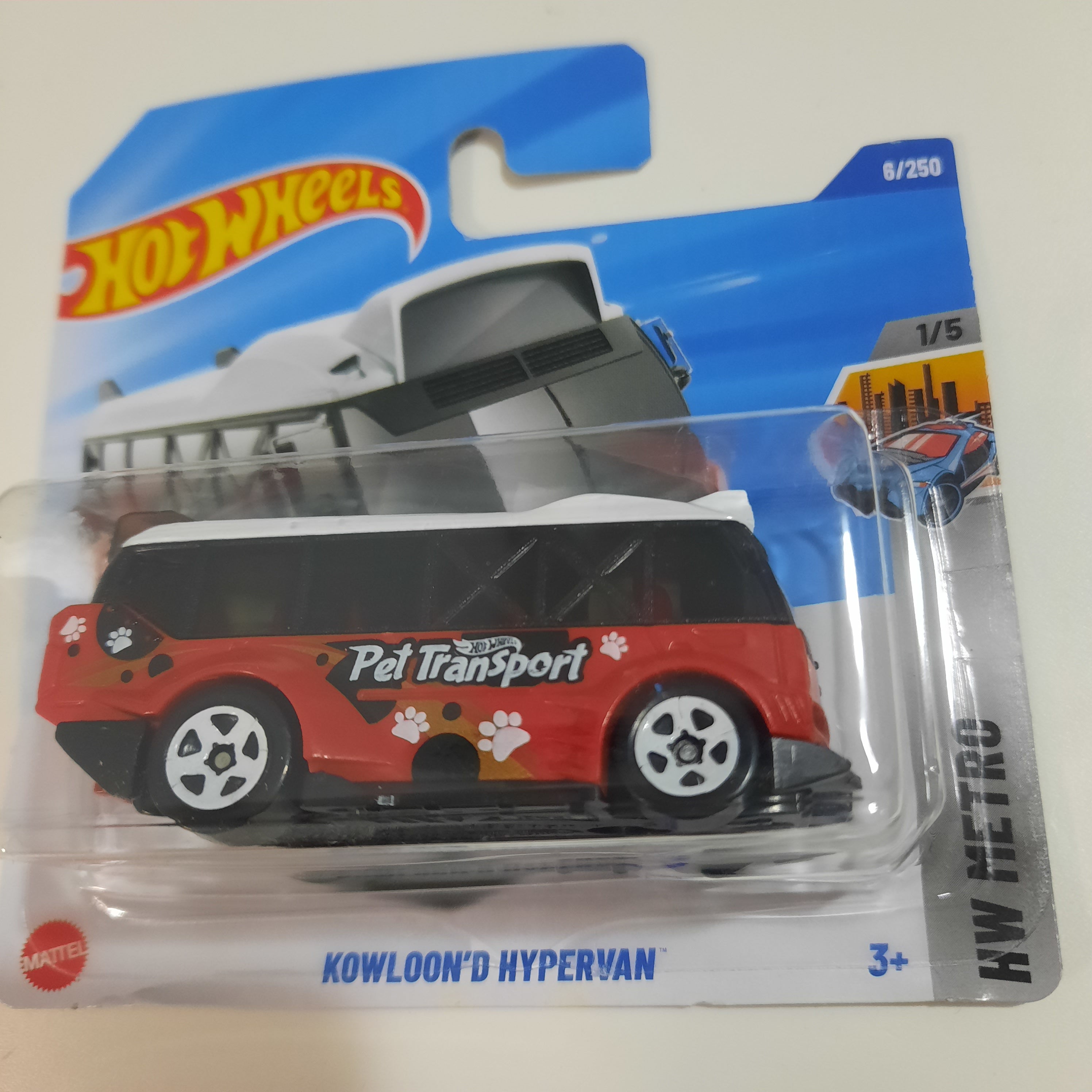 6/250 Kowloon'd Hypervan HW Metro 1/5 Hot Wheels 2025
