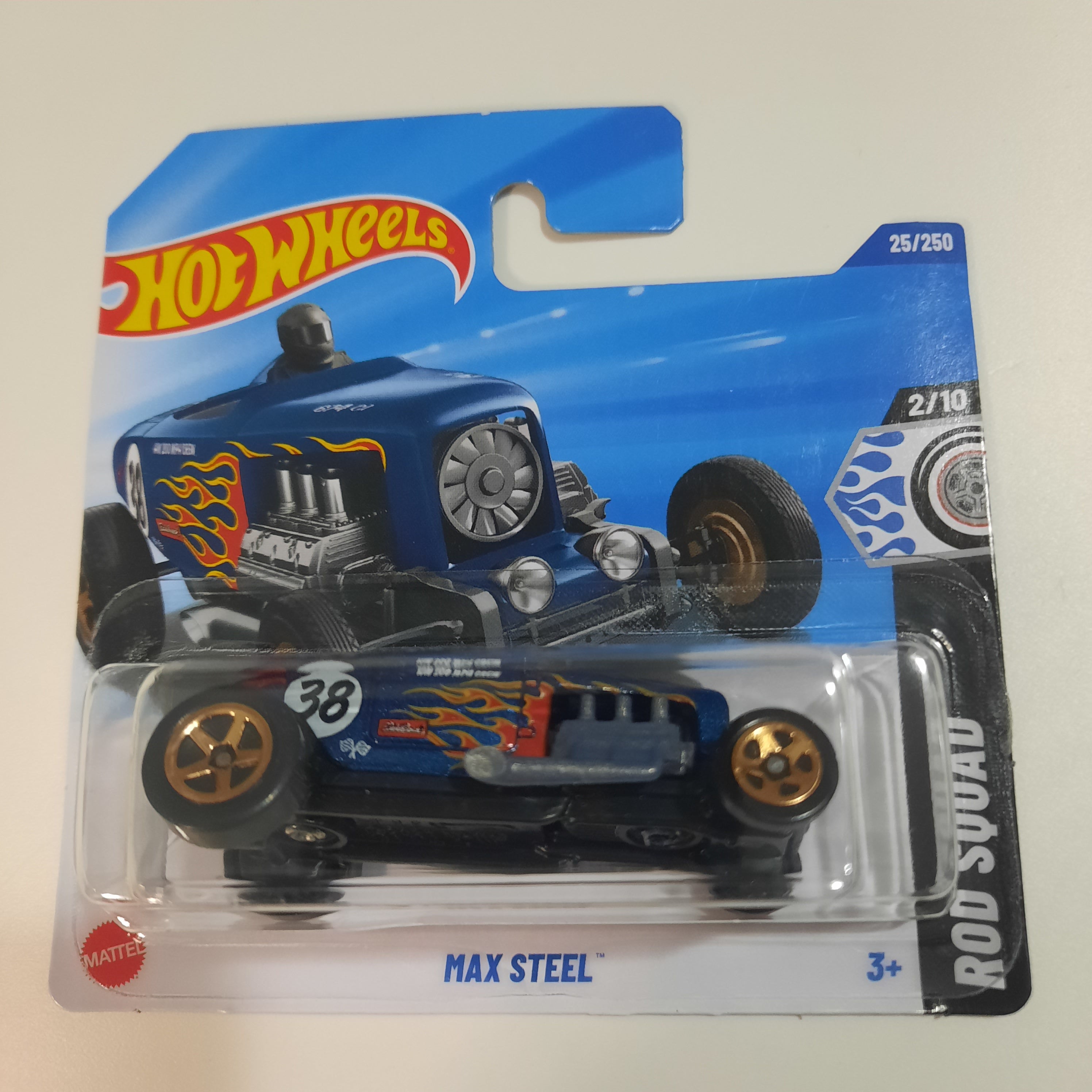 25/250 Max Steel HW Rod Squad 2/10 Hot Wheels 2025