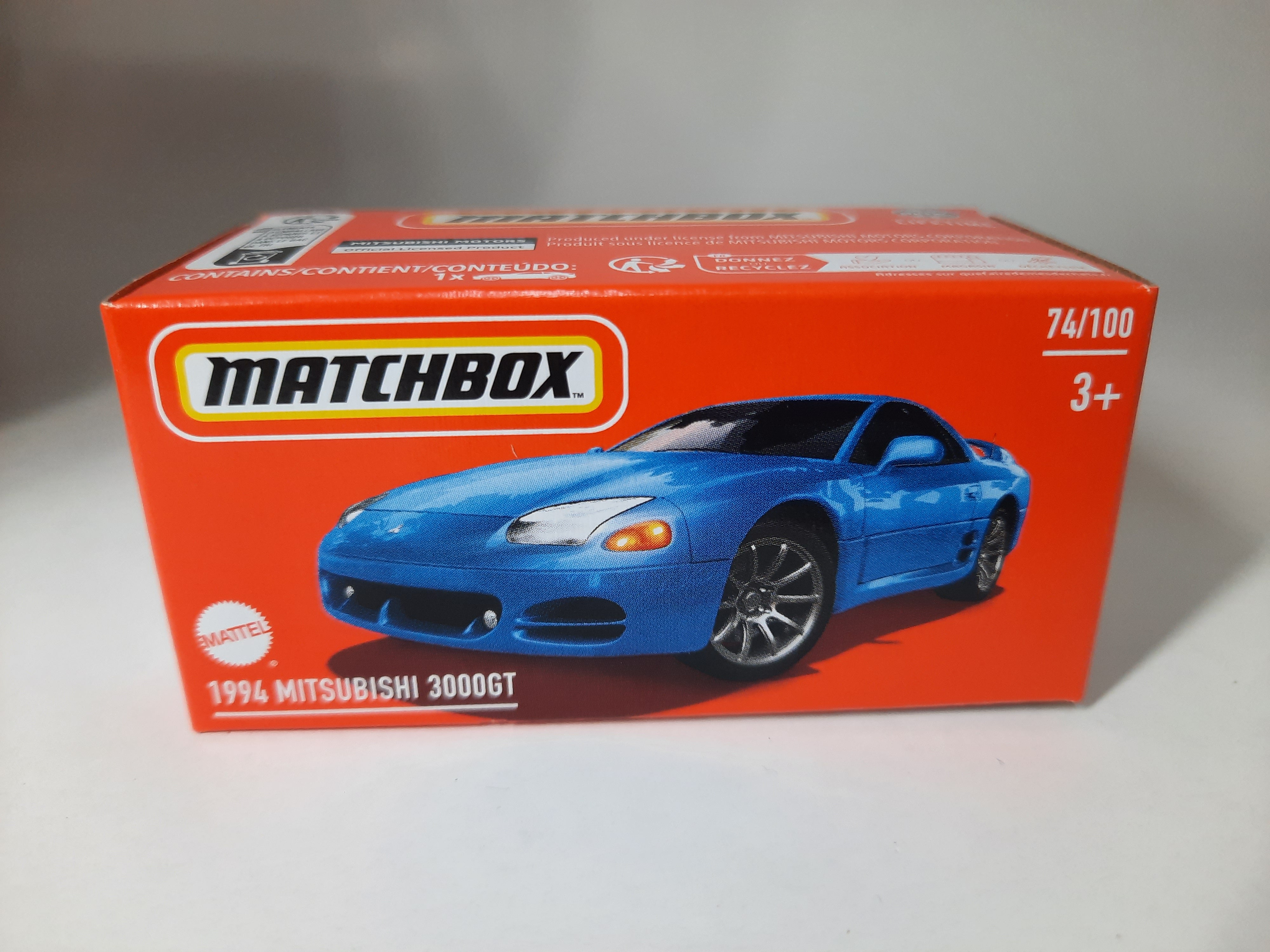 1994 Mitsubishi 3000GT 74/100 Matchbox 2024