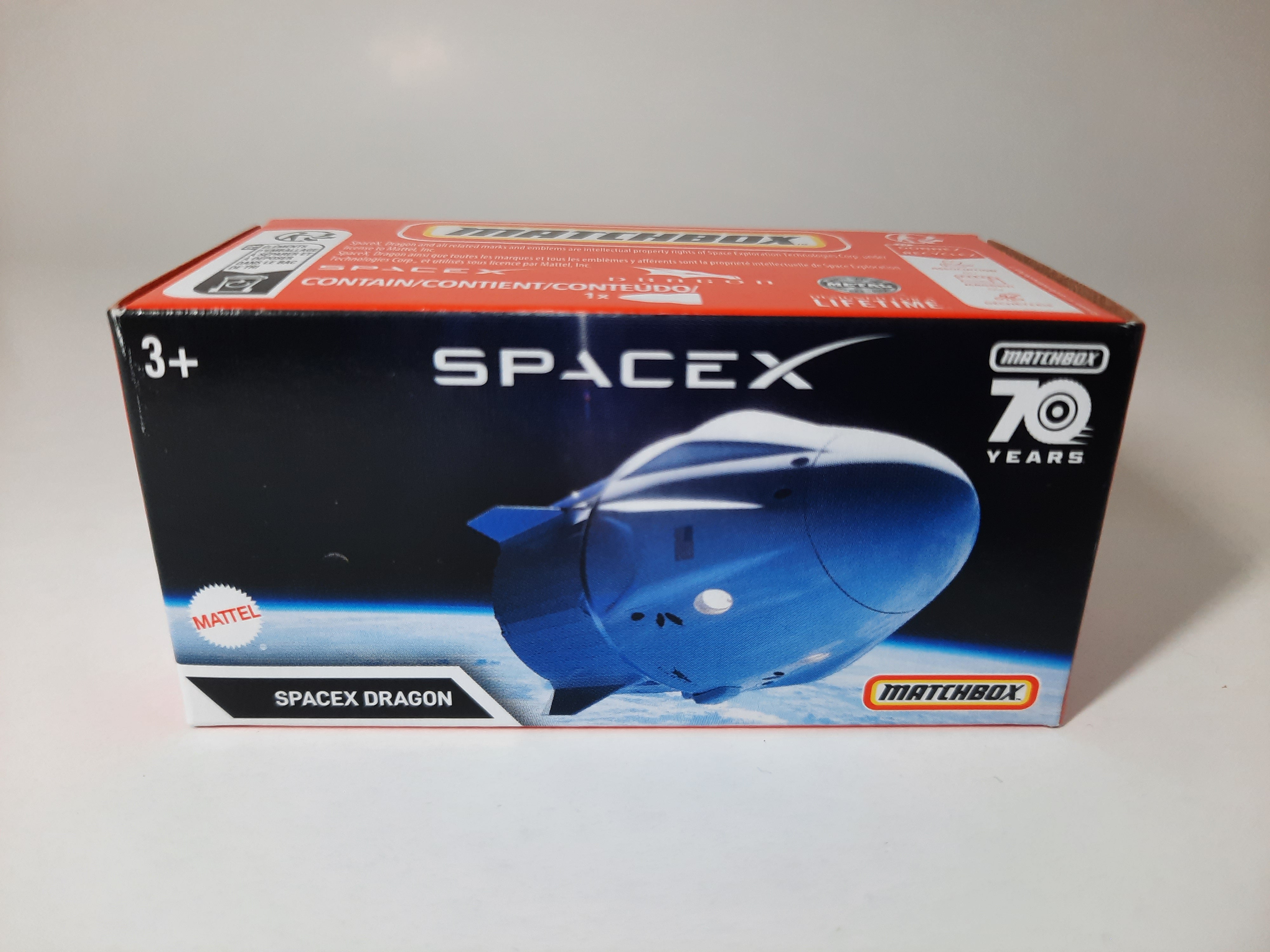 Spacex Dragon Matchbox 2024