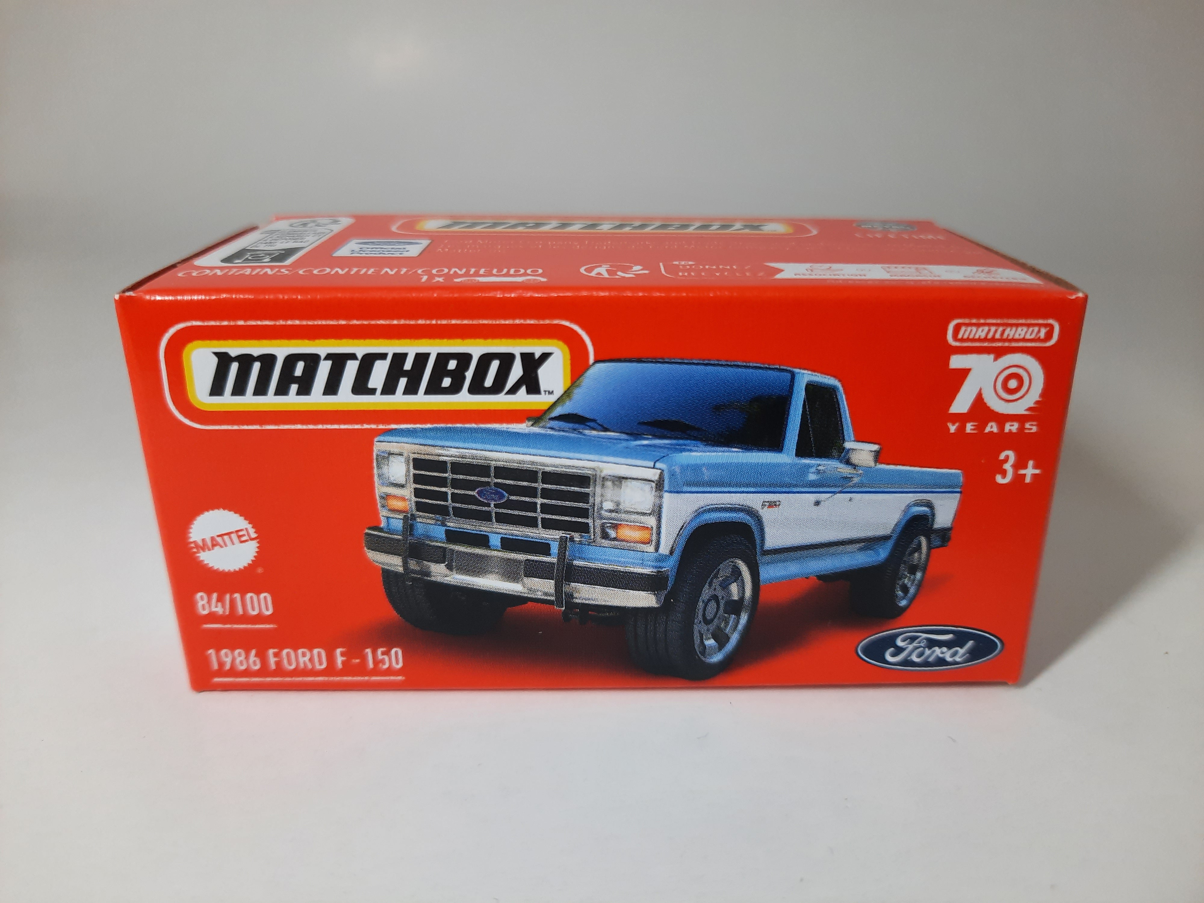 1986 Ford F-150 84/100 Matchbox 2024