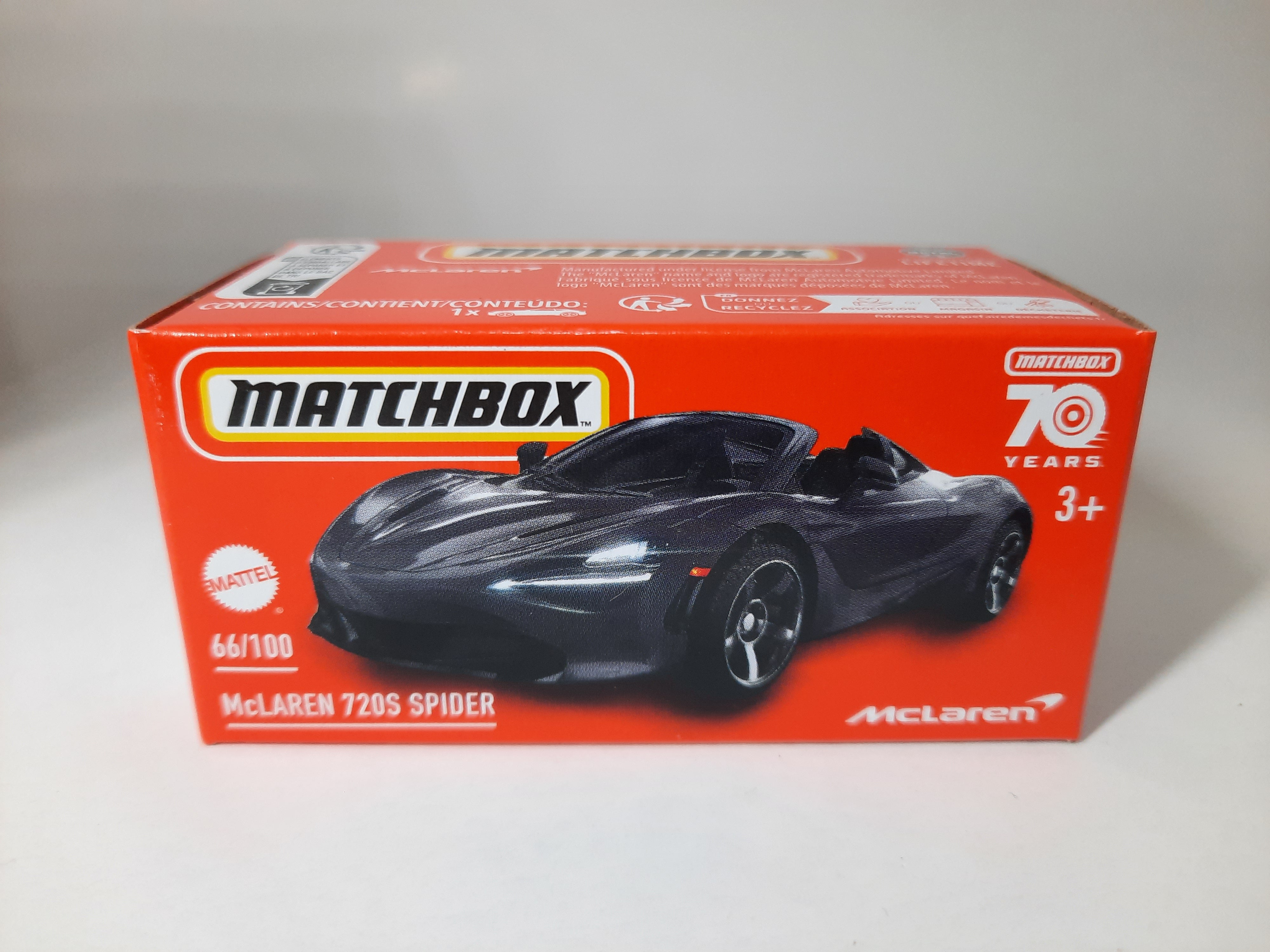 McLaren 720S Spider 66/100 Matchbox 2024