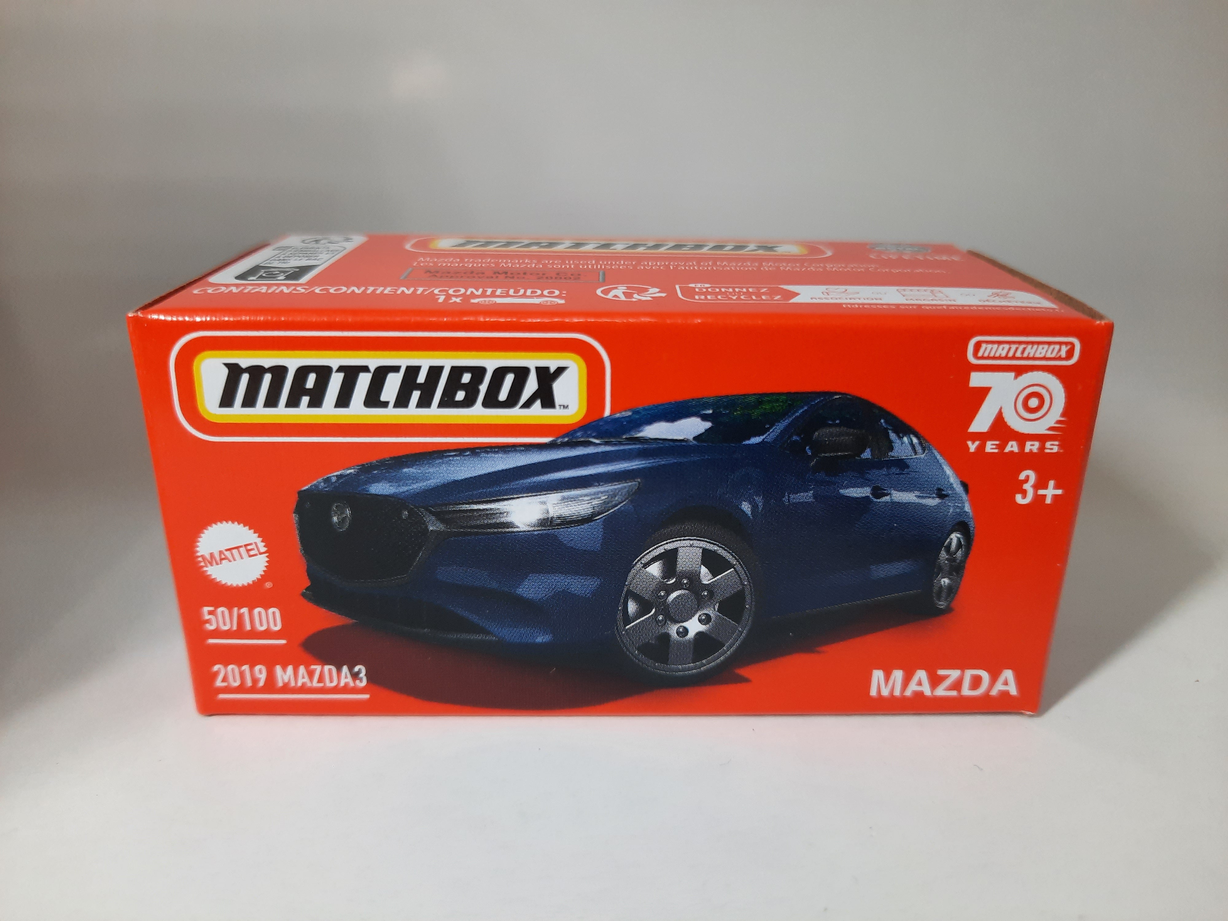 2019 Mazda3 50/100 Matchbox 2024