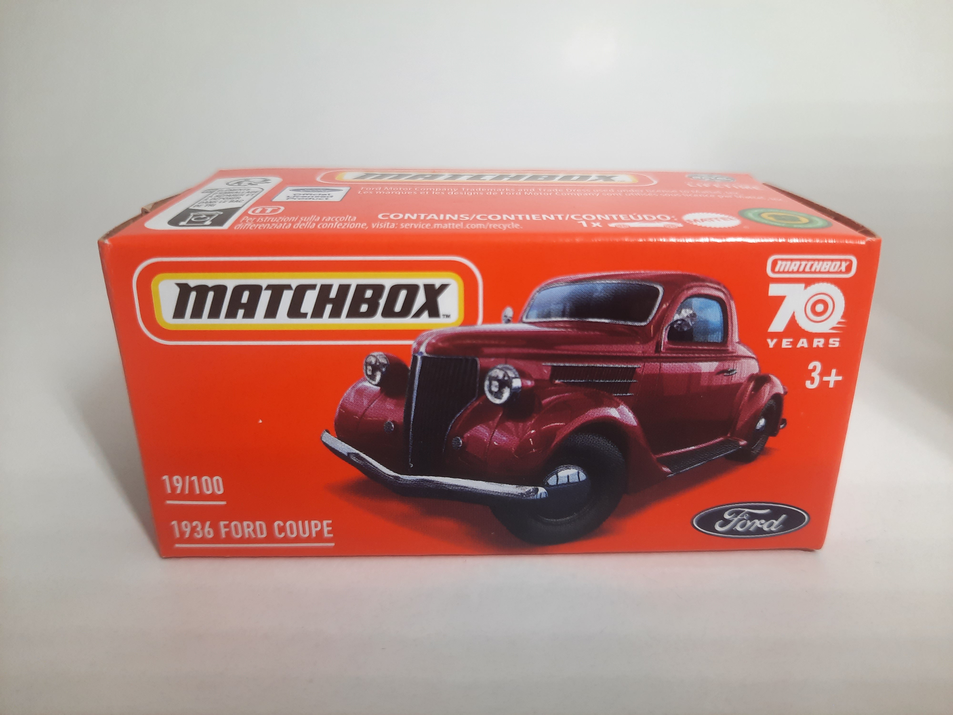 1936 Ford Coupe 19/100 Matchbox 2024
