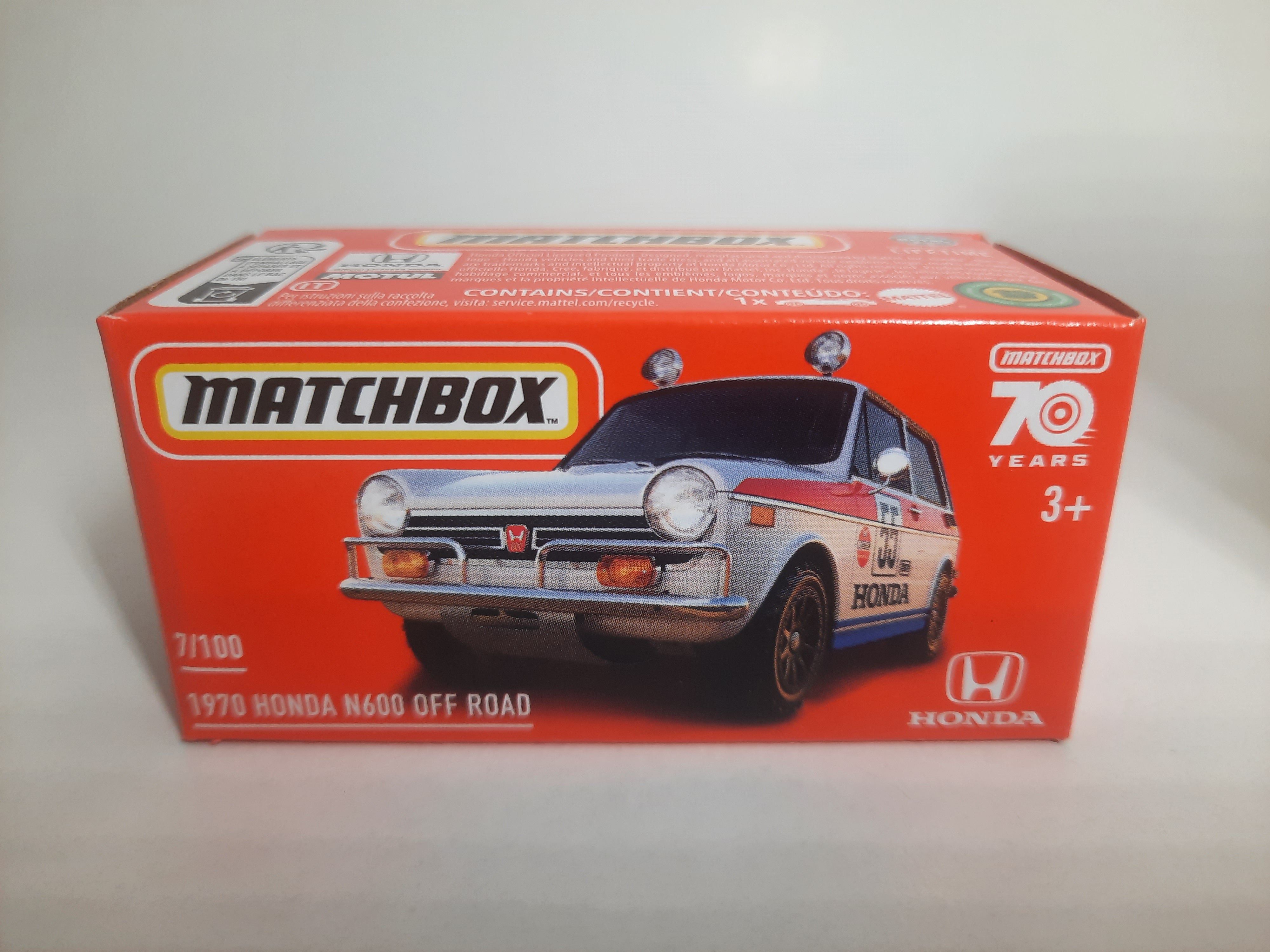 1970 Honda N600 Off Road 7/100 Matchbox 2024