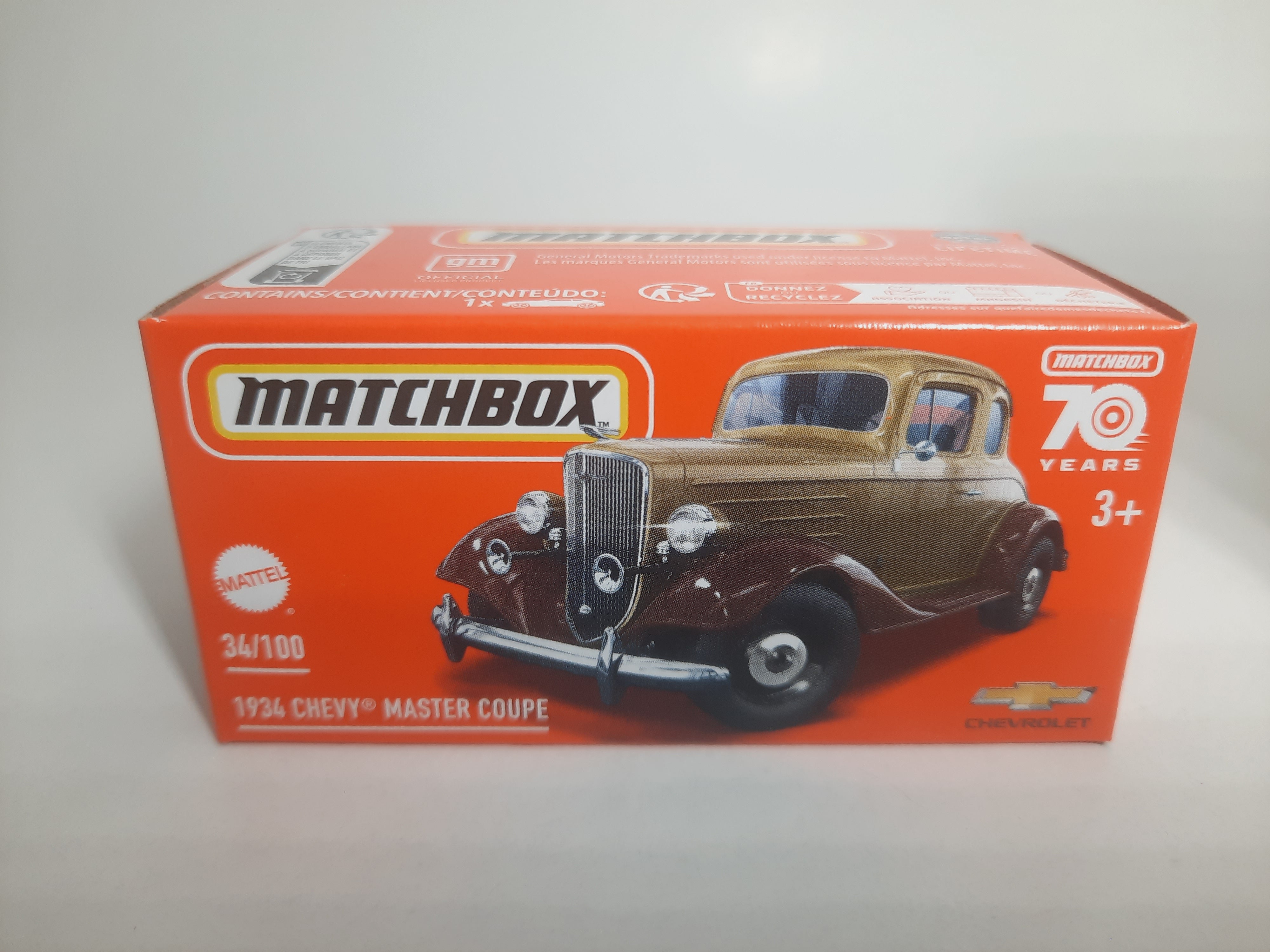 1934 Chevy Master Coupe 34/100 Matchbox 2024