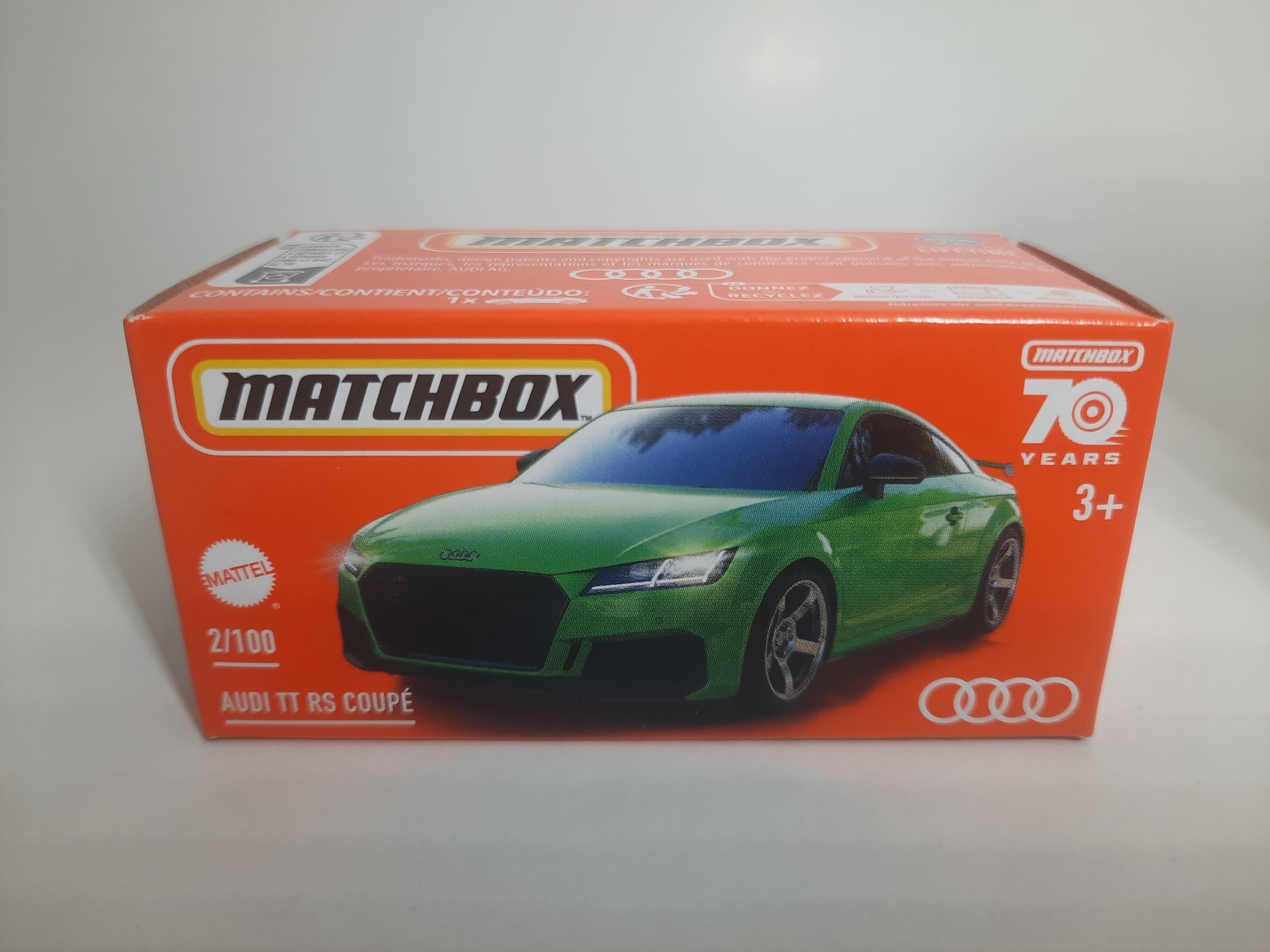 Audi TT RS Coupè 2/100 Matchbox 2024