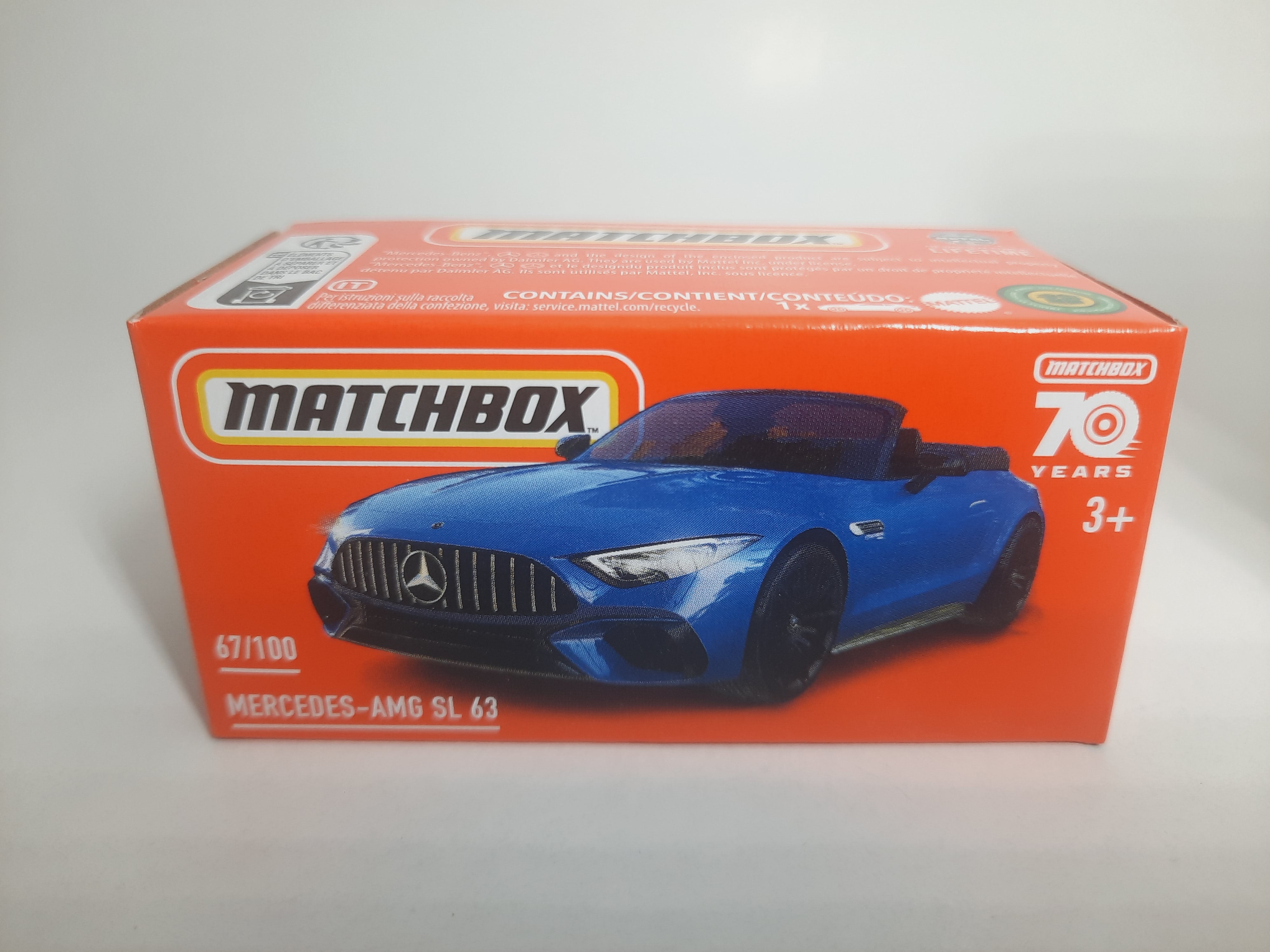 Mercedes-Amg SL 63 67/100 Matchbox 2024