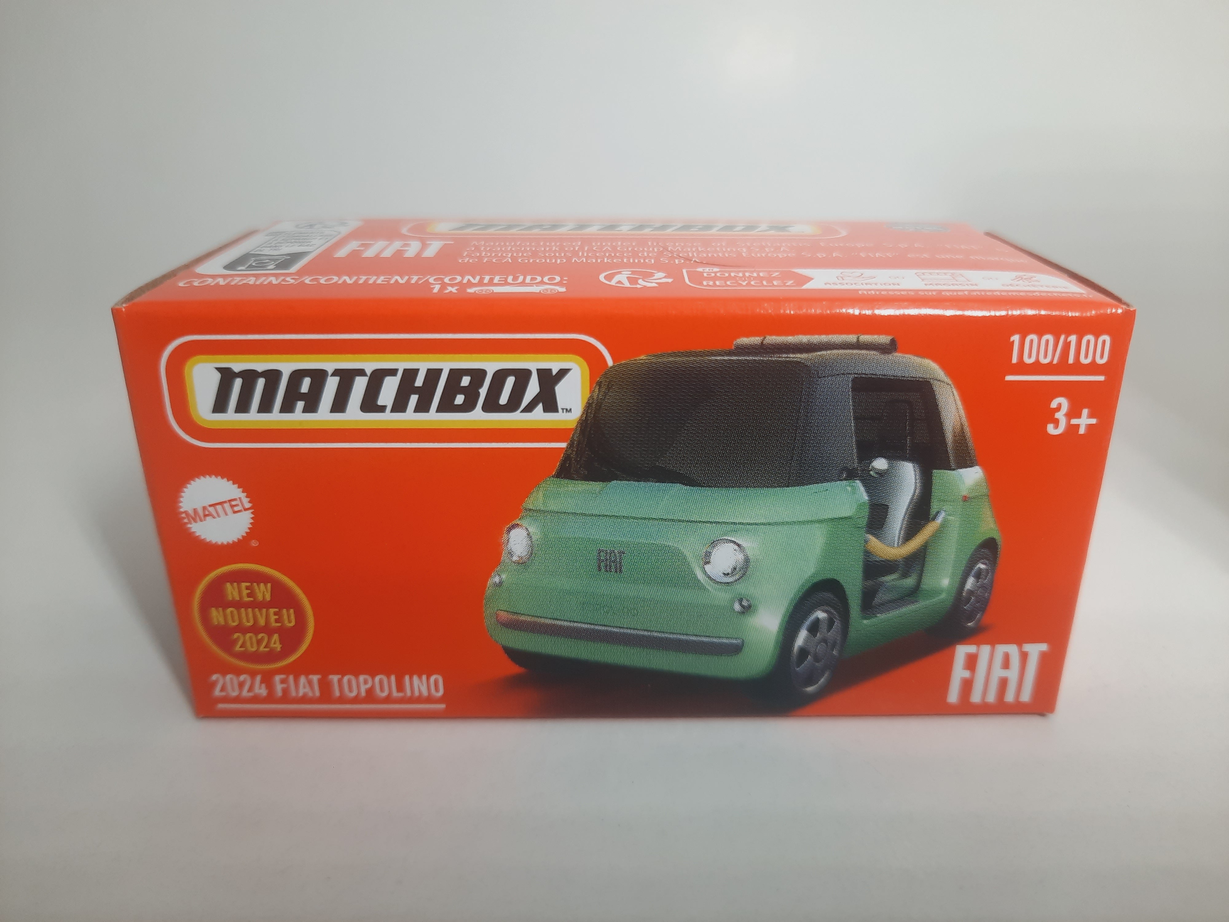 2024 Fiat Topolino 100/100 Matchbox 2024