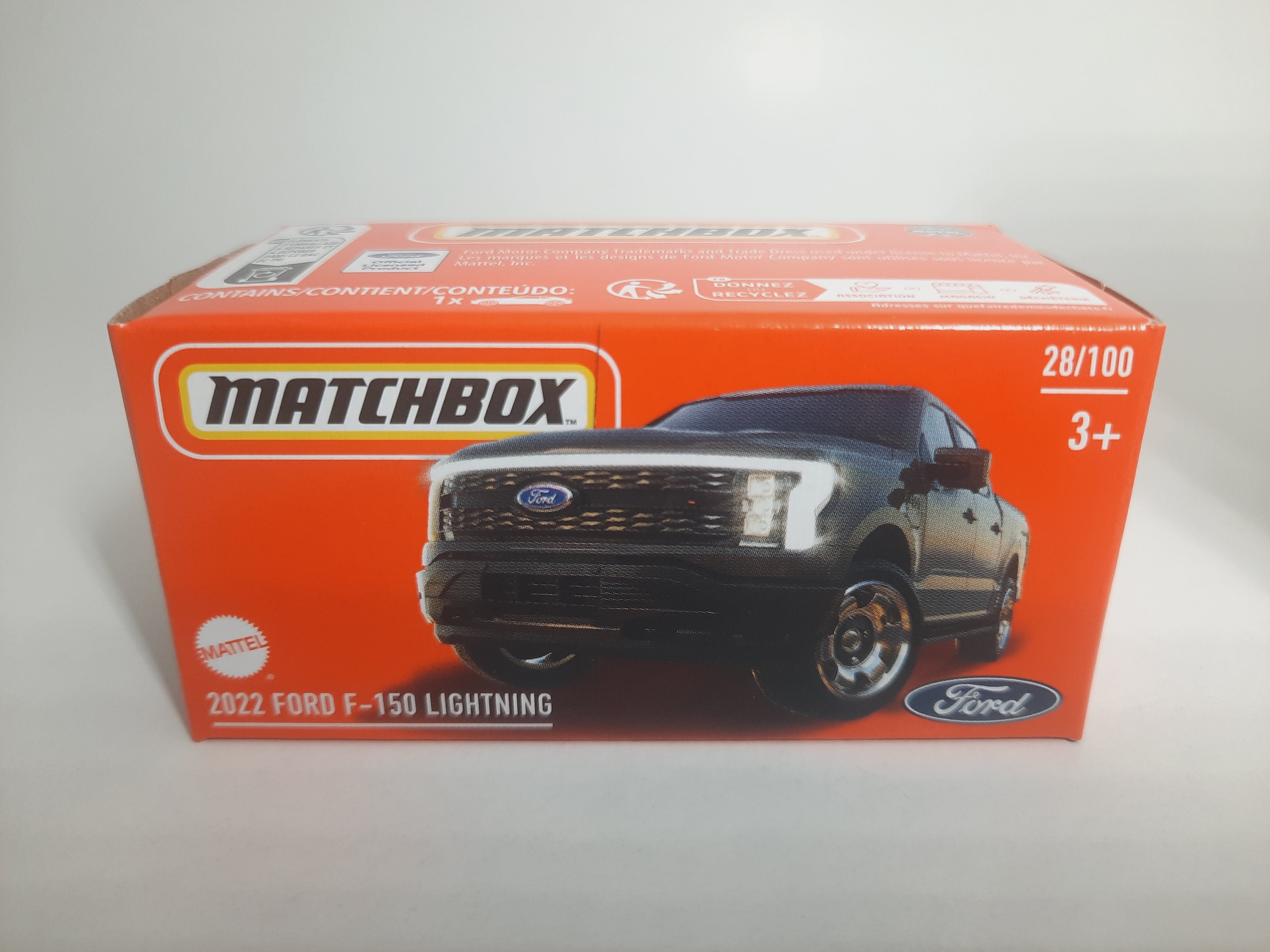 2022 Ford F-150 Lightning 28/100 Matchbox 2024