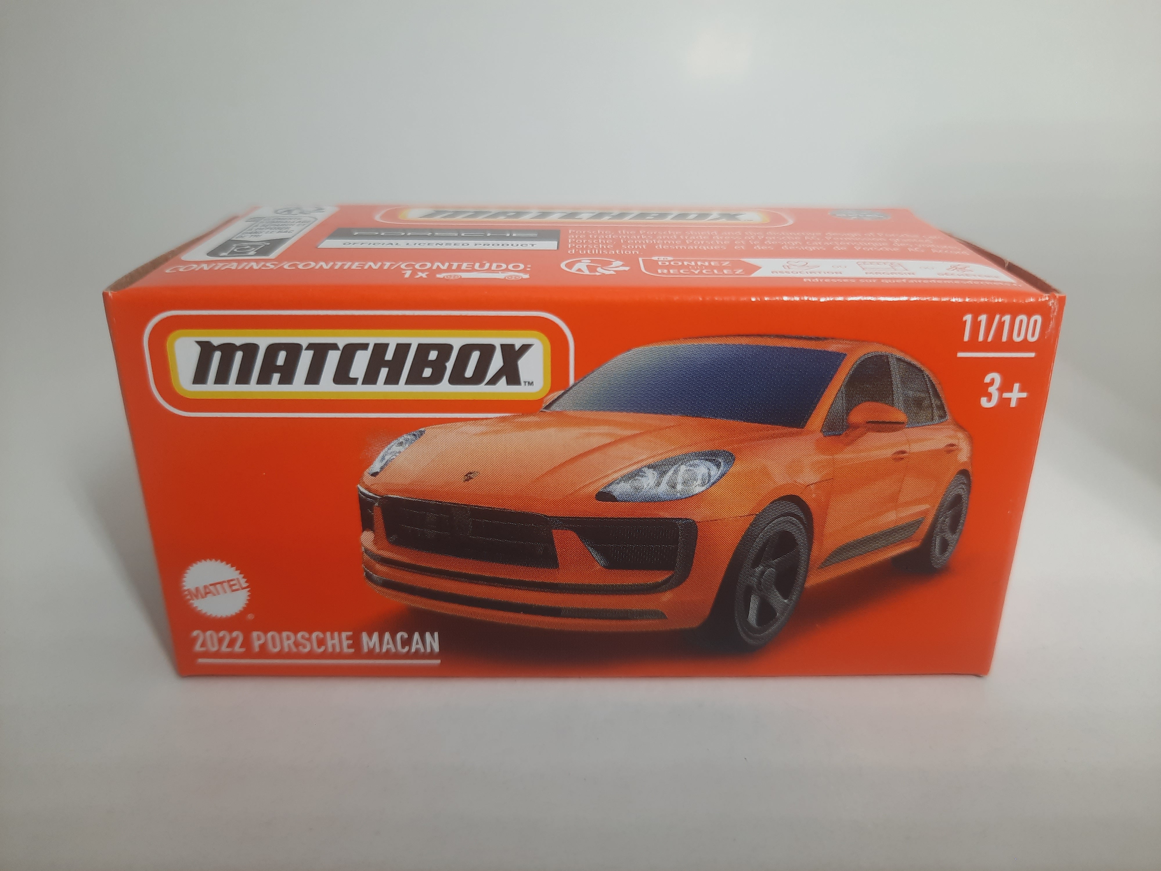 2022 Porsche Macan 11/100 Matchbox 2024