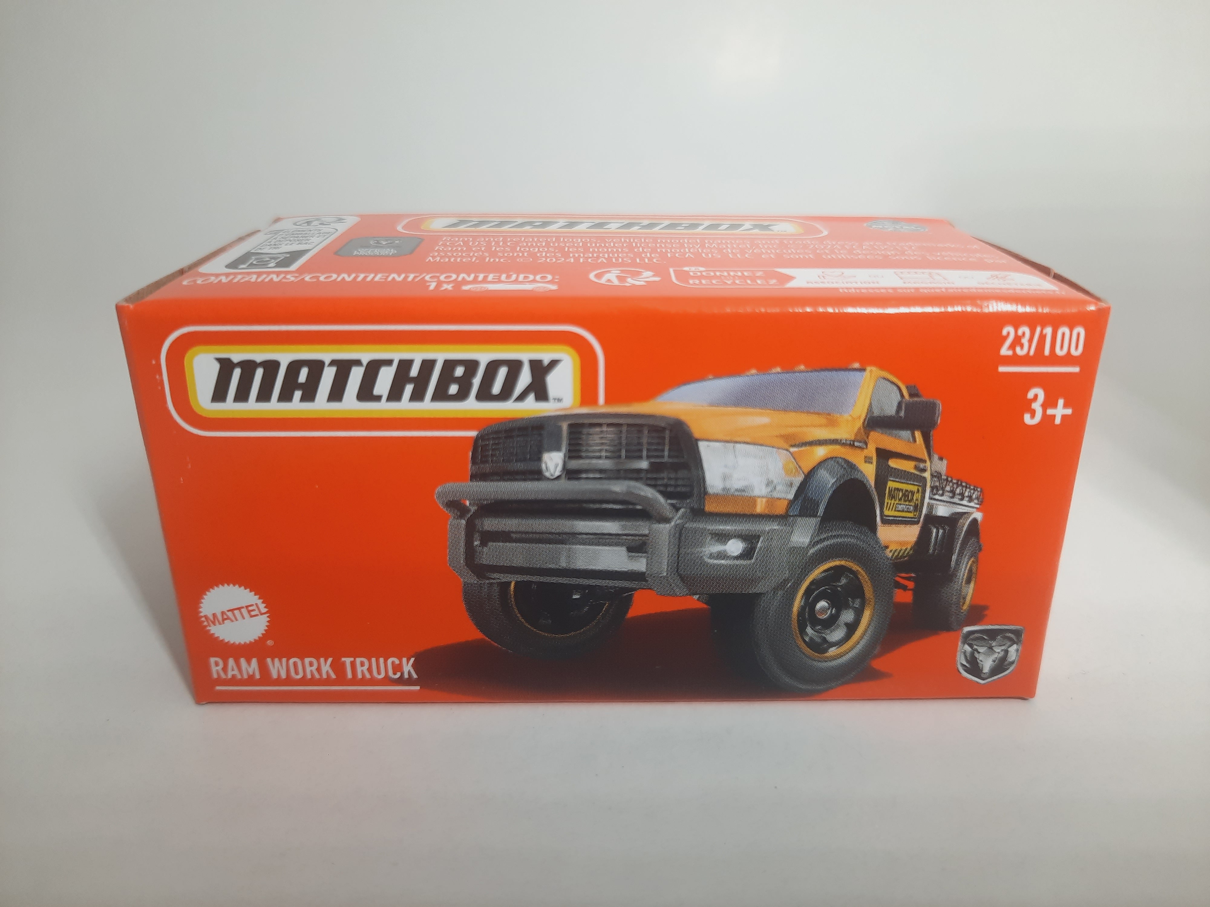 Ram Work Truck 23/100 Matchbox 2024