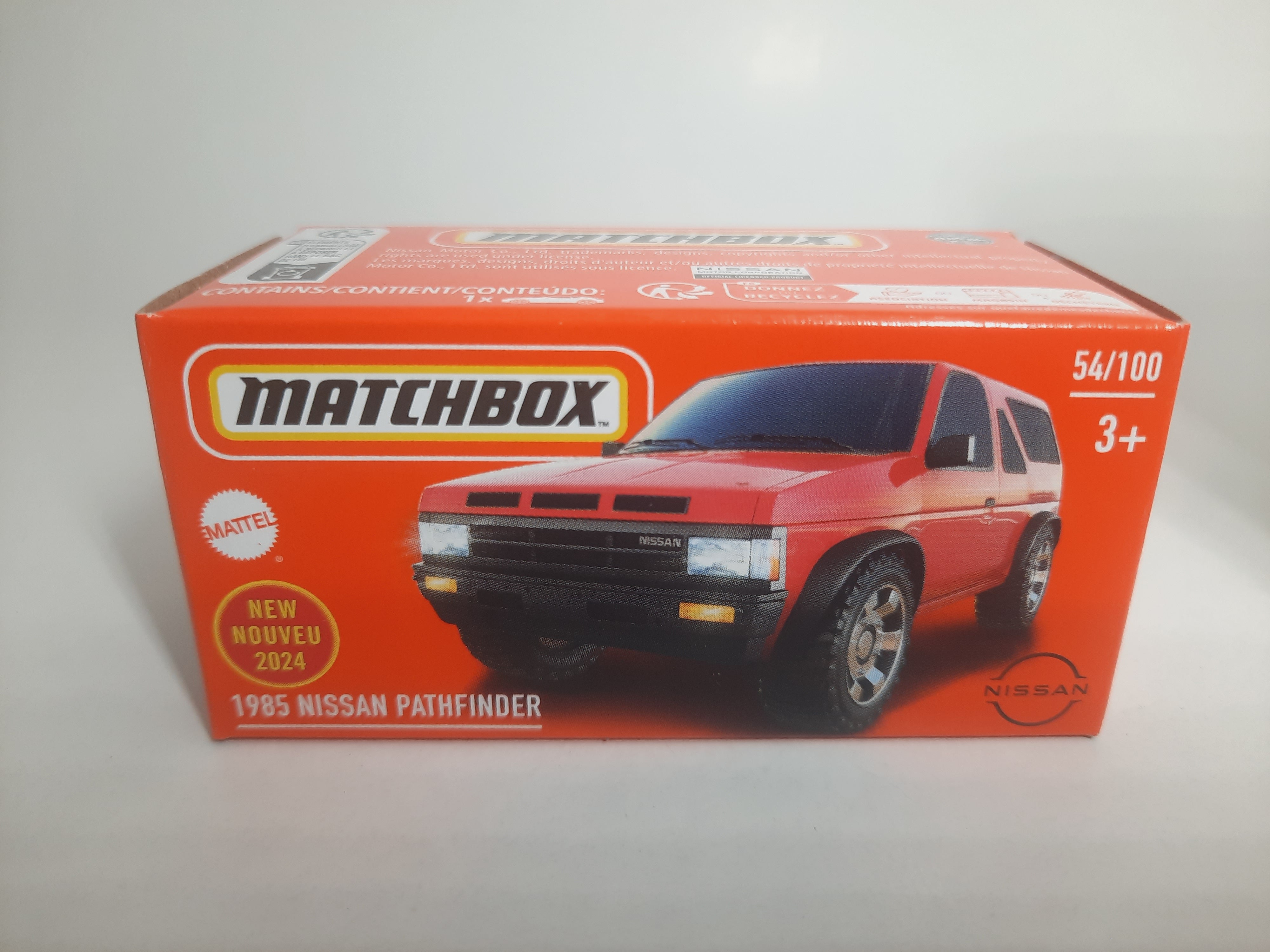 1985 Nissan Pathfinder 54/100 Matchbox 2024