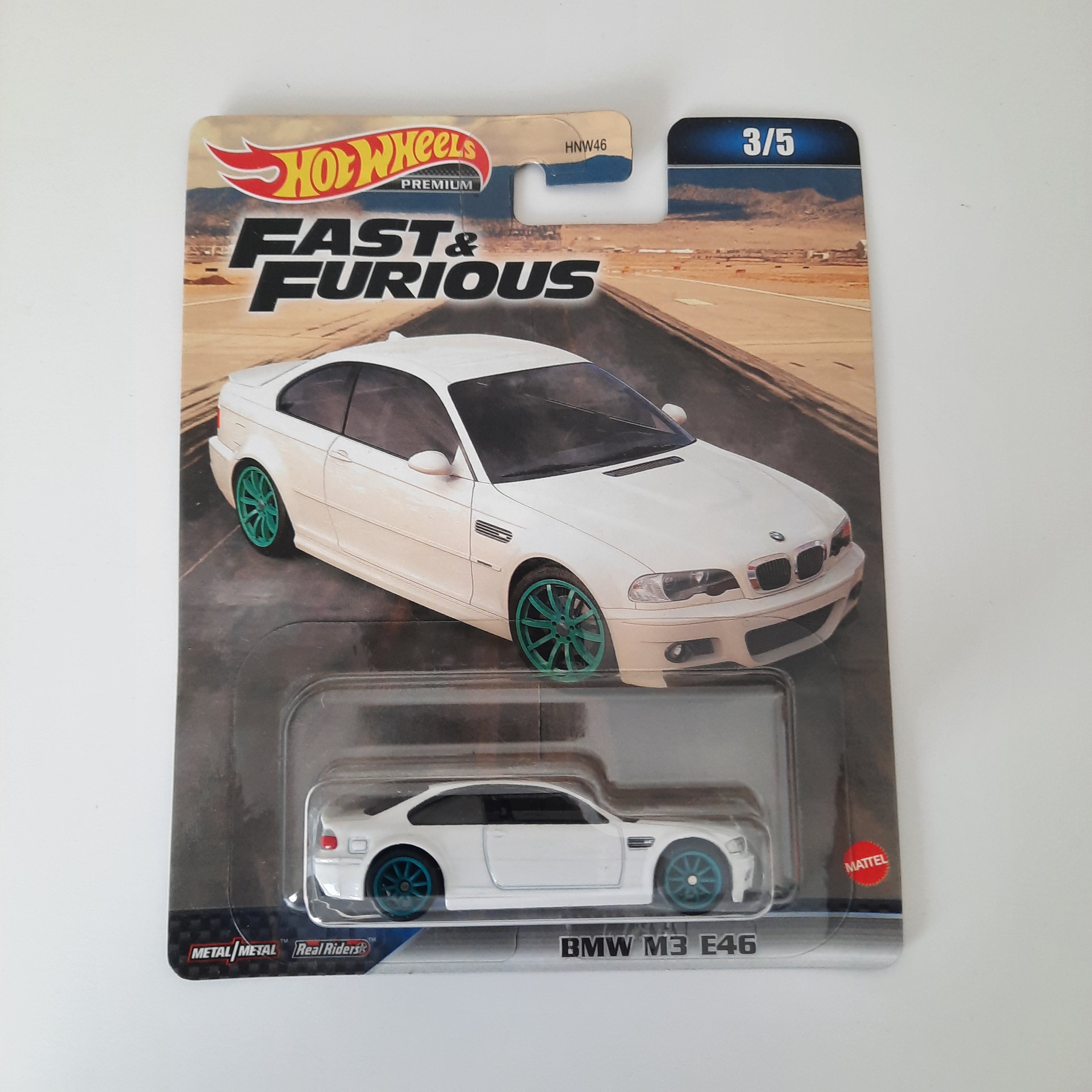 Fast & Furious BMW M3 E46 3/5 Hot Wheels Premium 2023
