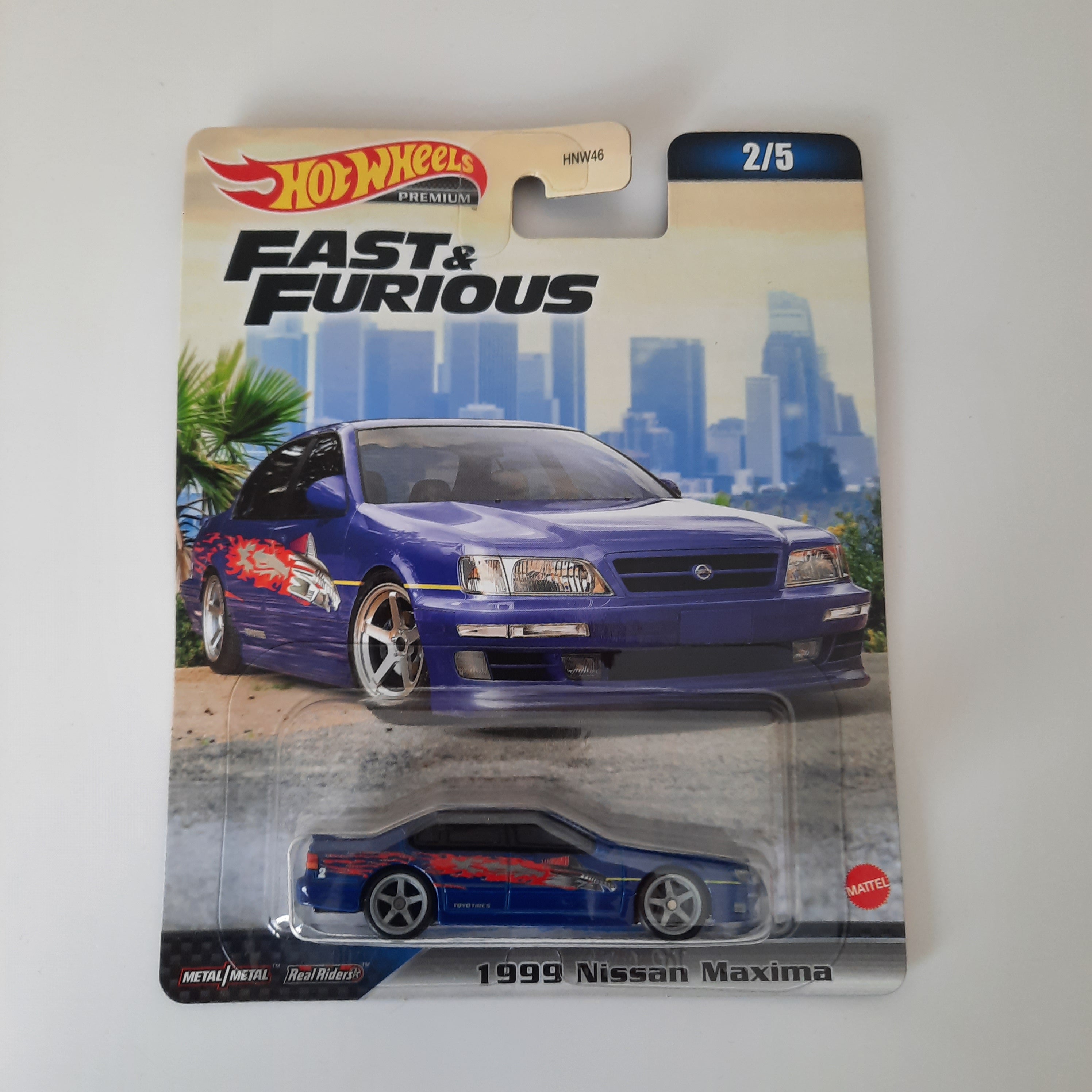 Fast & Furious 1999 Nissan Maxima 2/5 Hot Wheels Premium 2023
