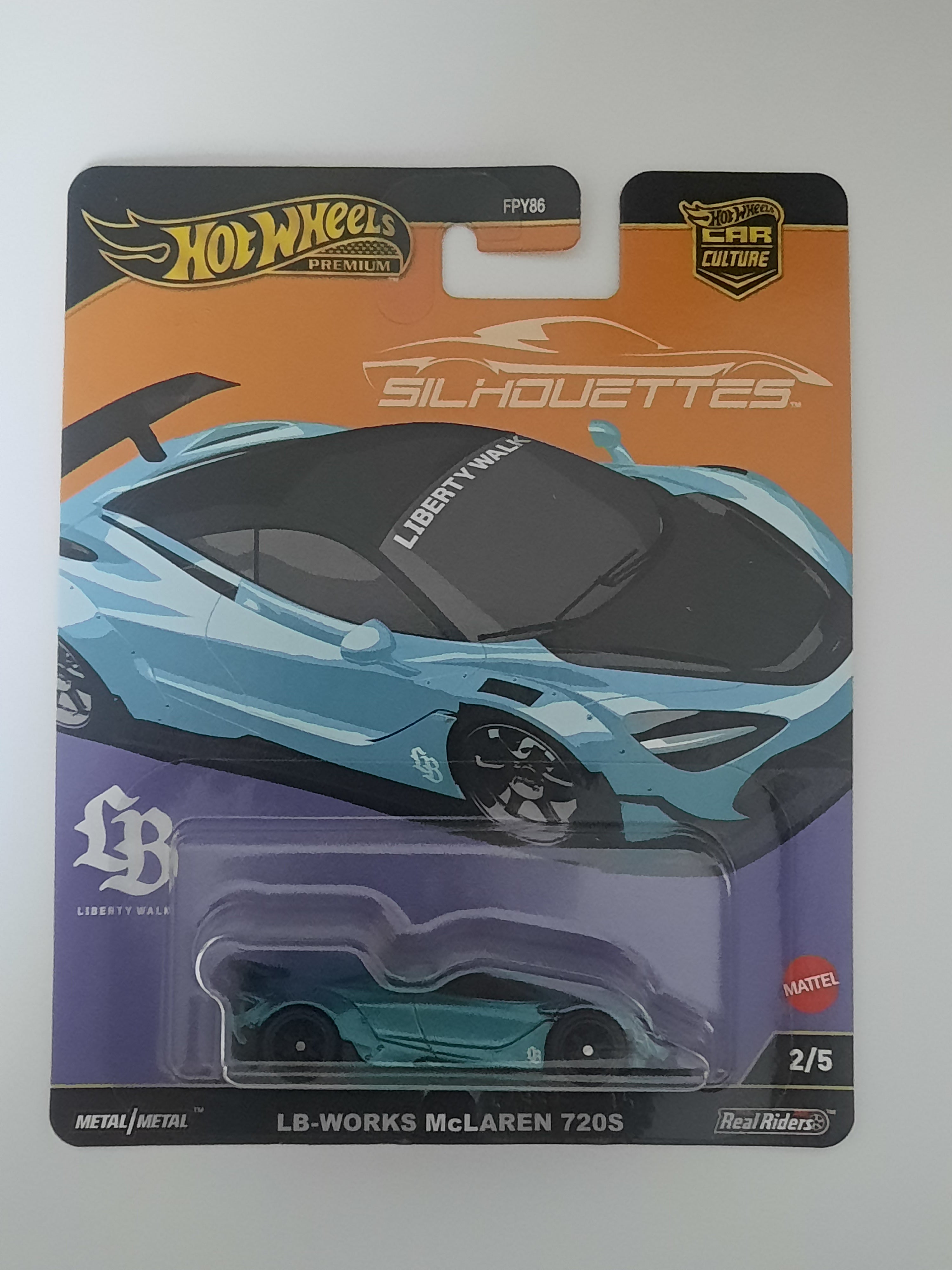 LB-Works McLaren 720S Silhouettes 2/5 Hot Wheels Premium 2025