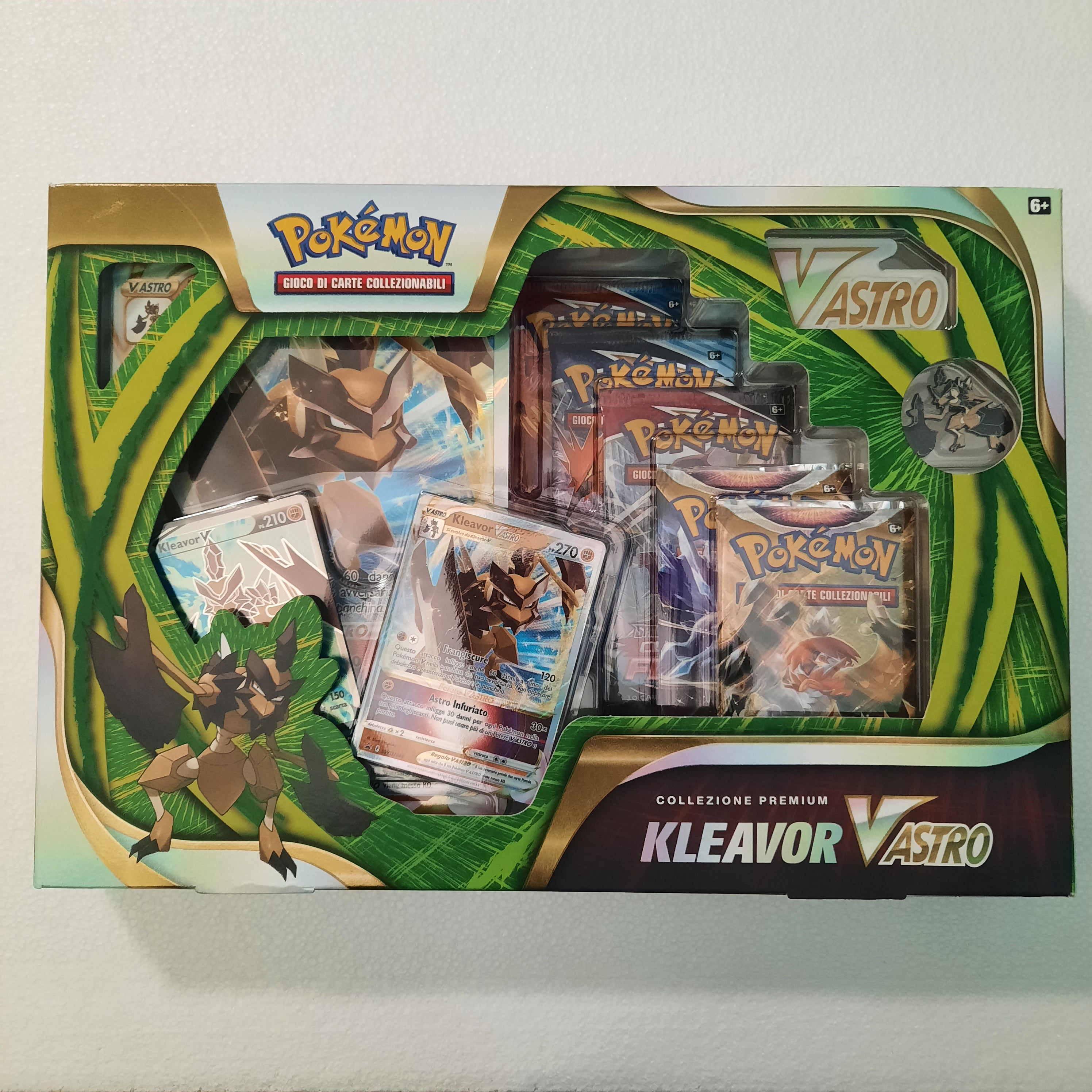 Collezione Premium Pokemon Astri Lucenti Kleavor Vastro - Spada e Scudo ITA